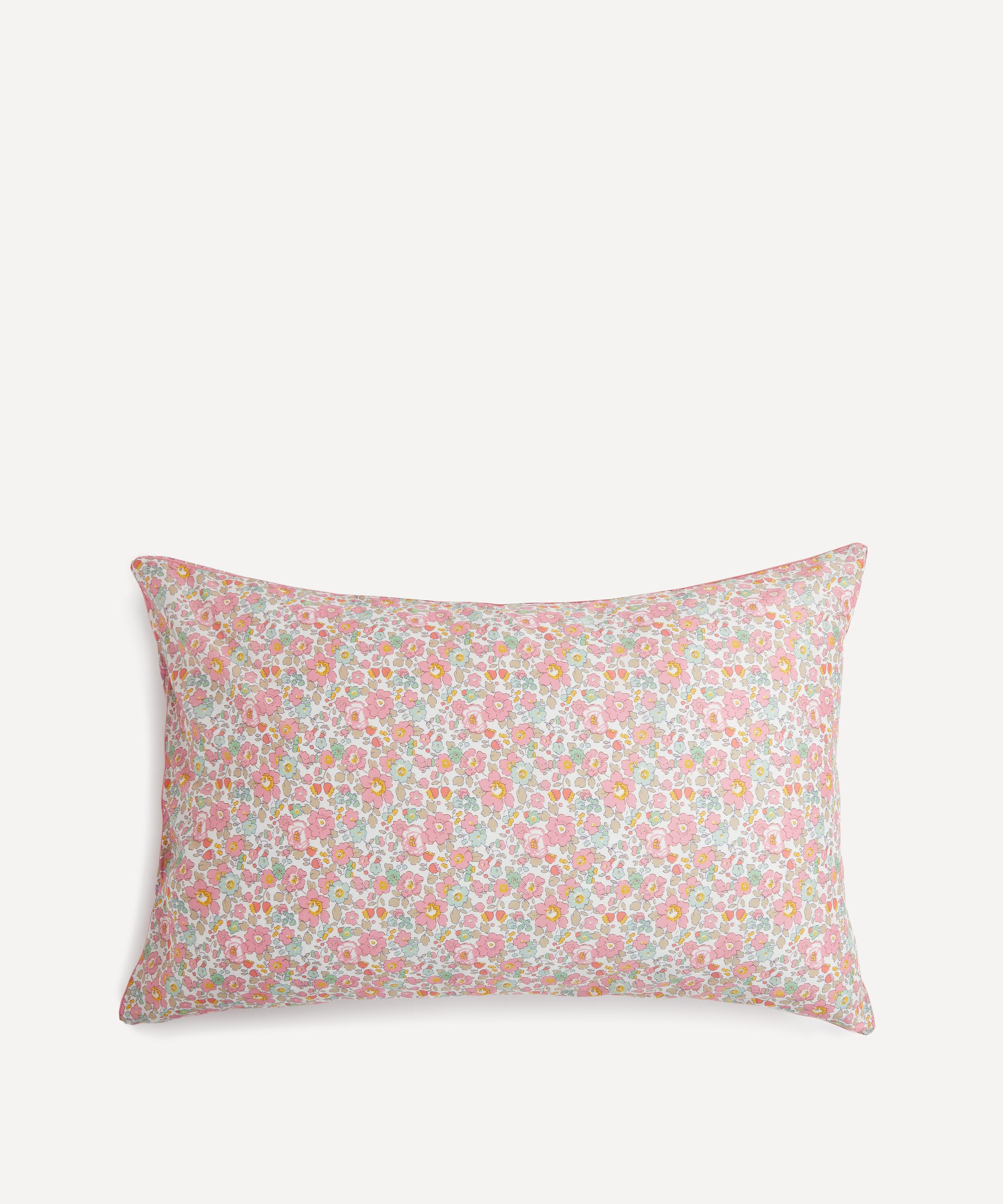 Liberty Betsy Pink Tana Lawn Standard Pillowcase
