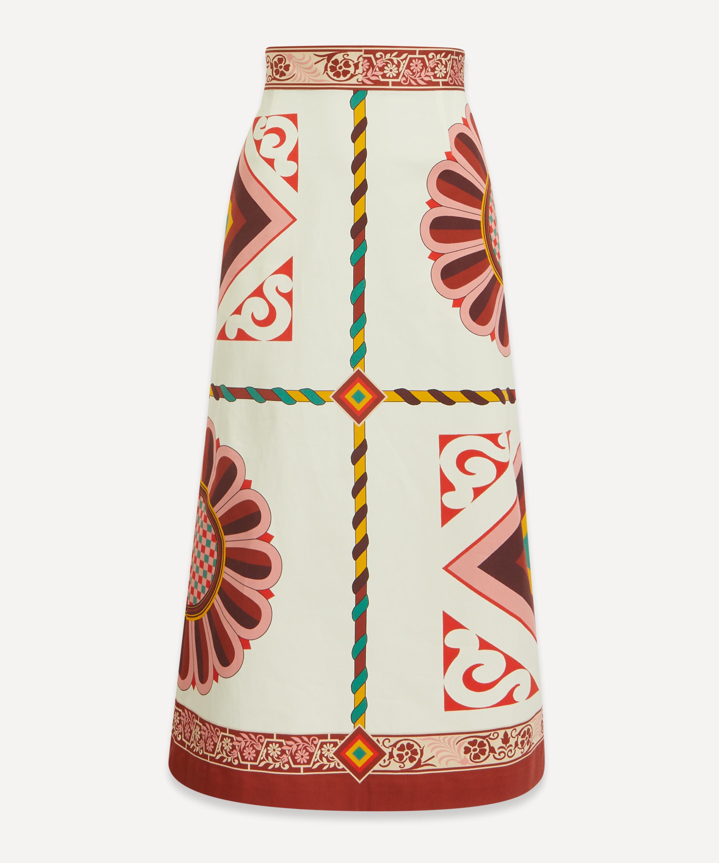 LA DOUBLEJ LA DOUBLEJ WOMEN'S BAIA MICRO TILES SKIRT 