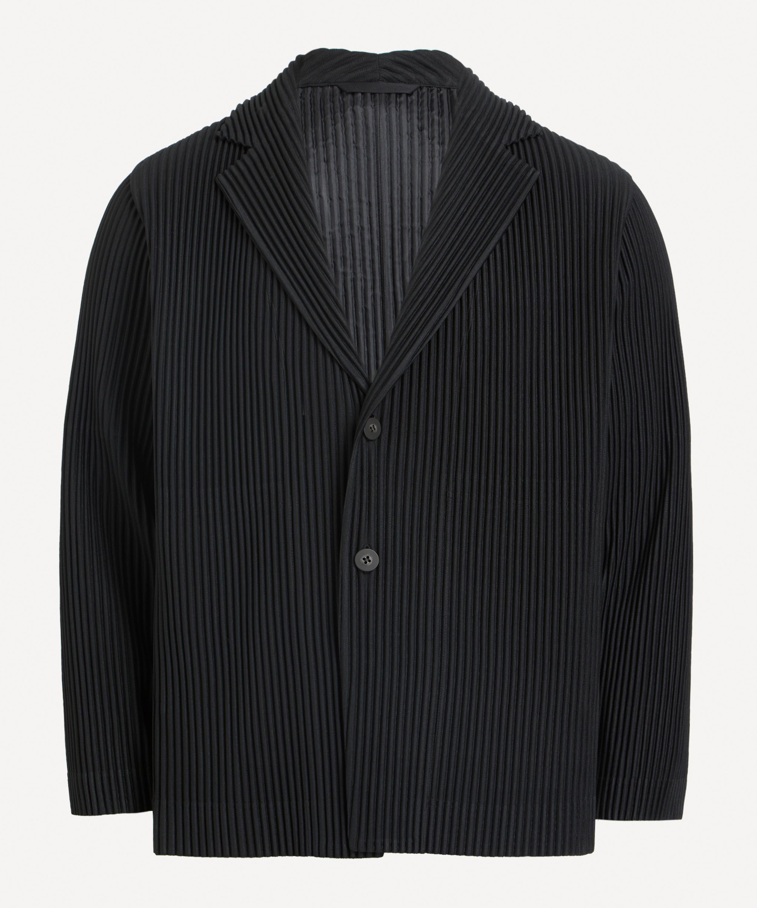 Shop Issey Miyake Homme Plisse  Mens Core Pleated Blazer