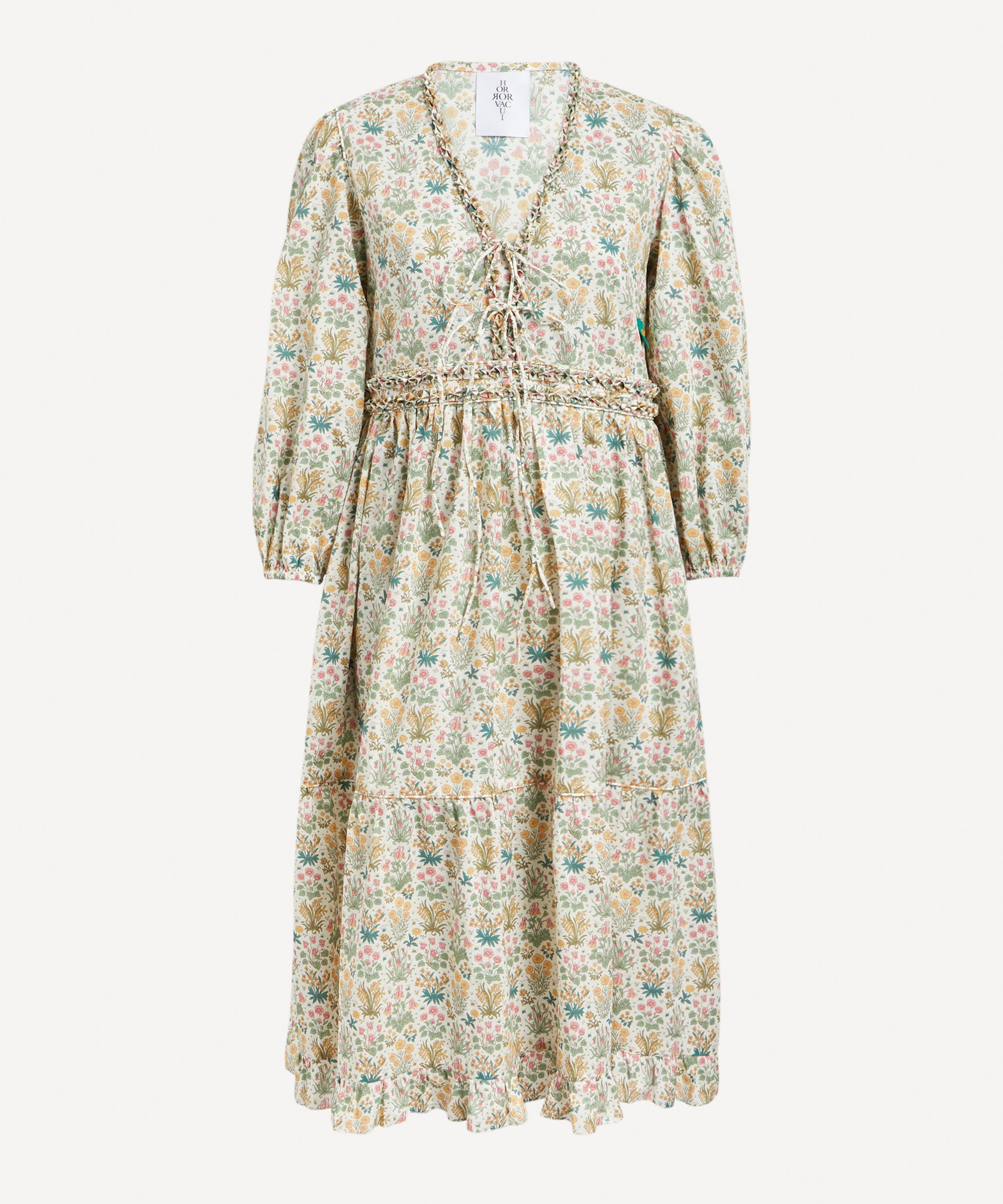Horror Vacui Women's Amelia Colombe Study Tana Lawn Cotton Dress