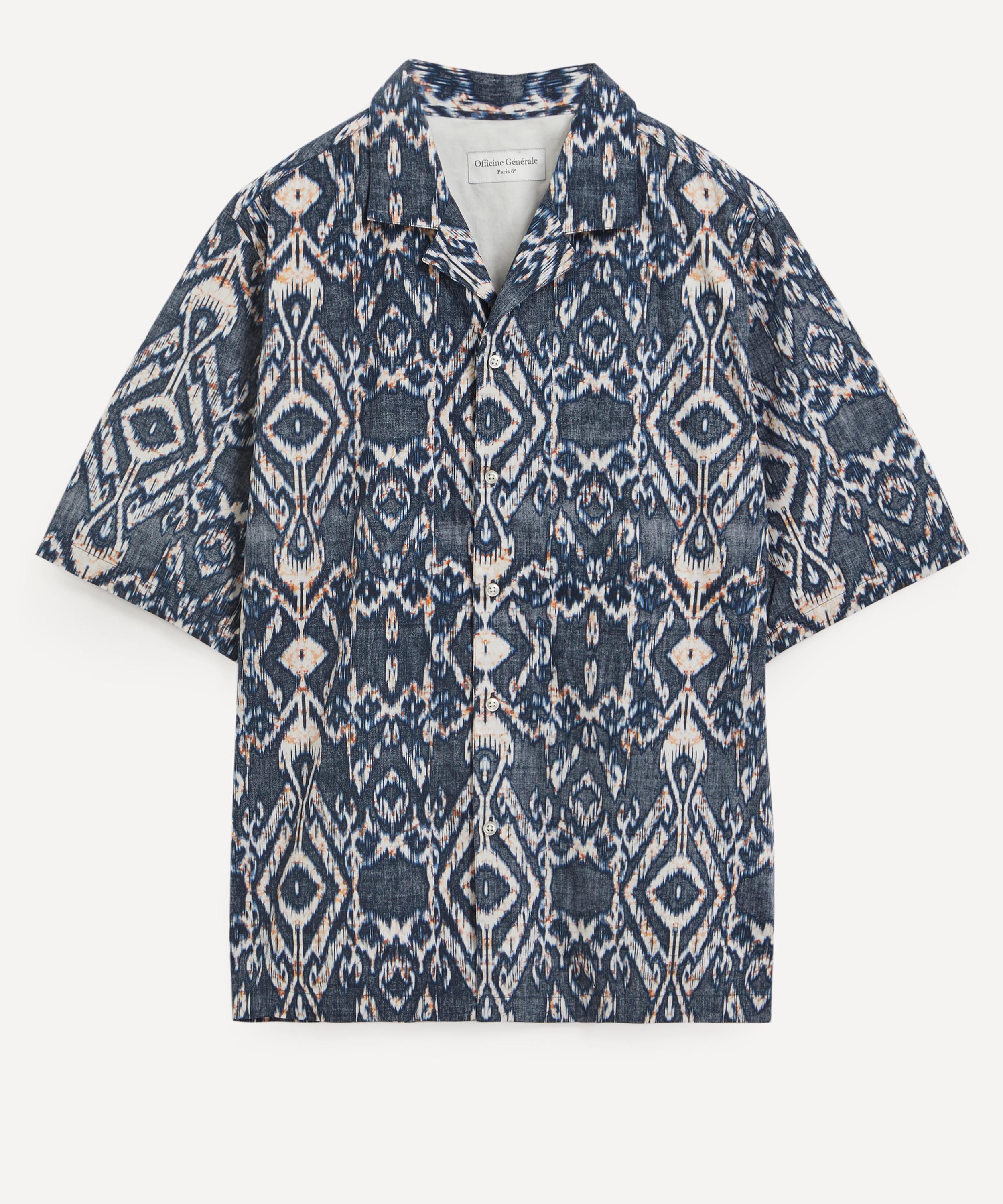 OFFICINE GENERALE OFFICINE GENERALE MENS EREN IKAT SHIRT 