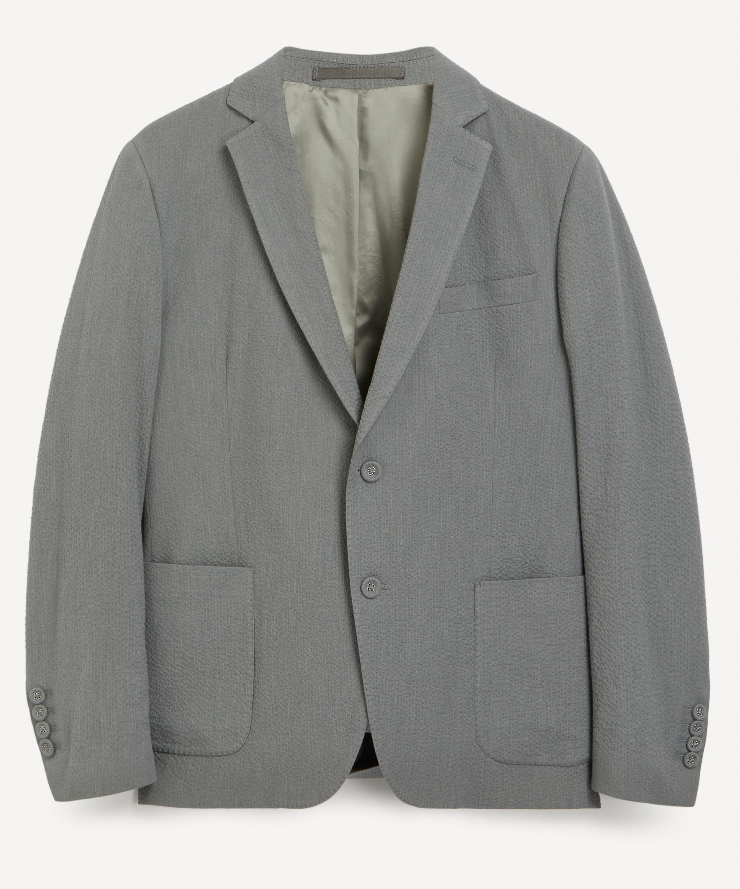 OFFICINE GENERALE OFFICINE GENERALE MENS 375 JAPANESE COTTON SEERSUCKER BLAZER 