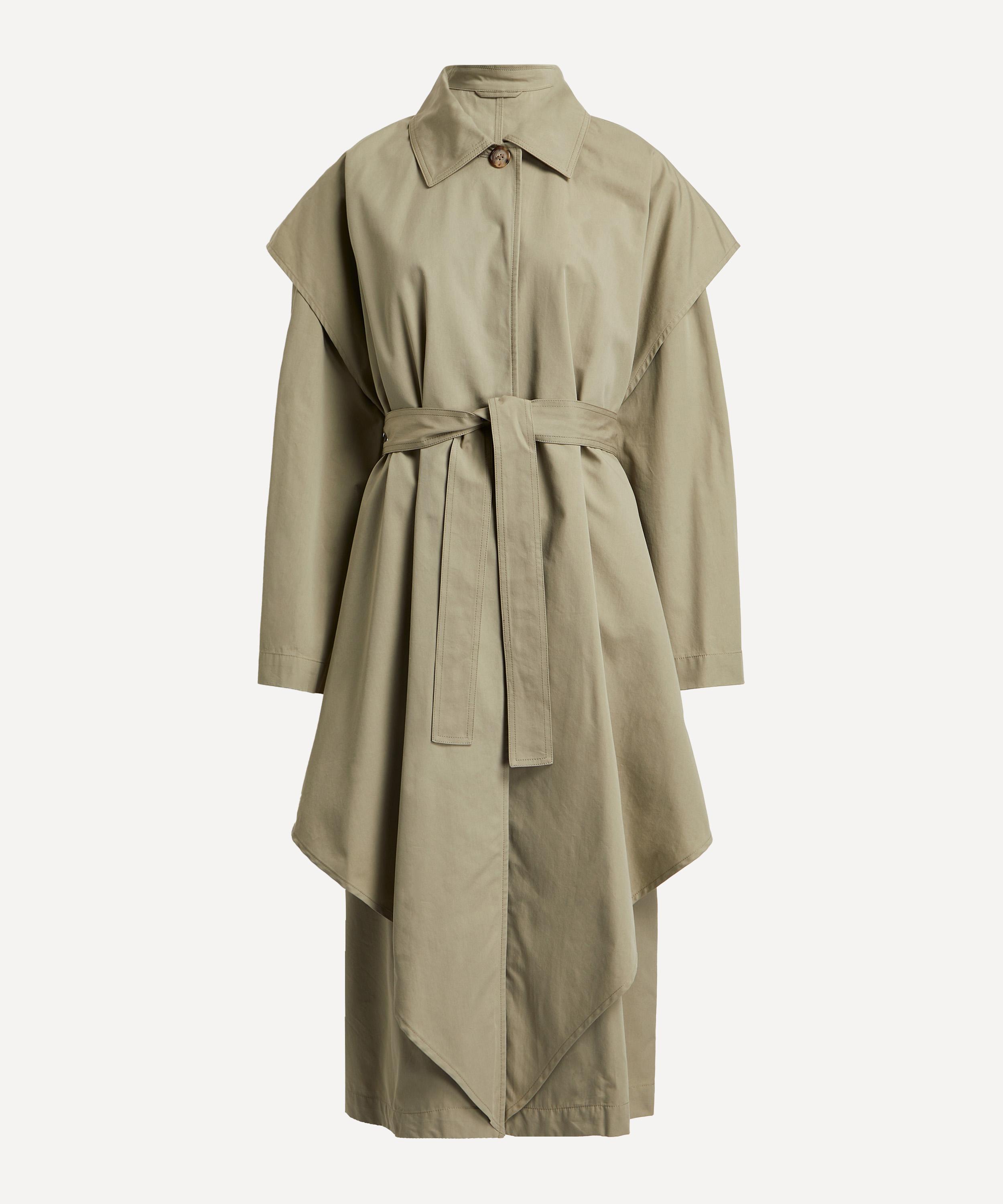 Totême Toteme Women's Layered Cotton-cupro Trench Coat
