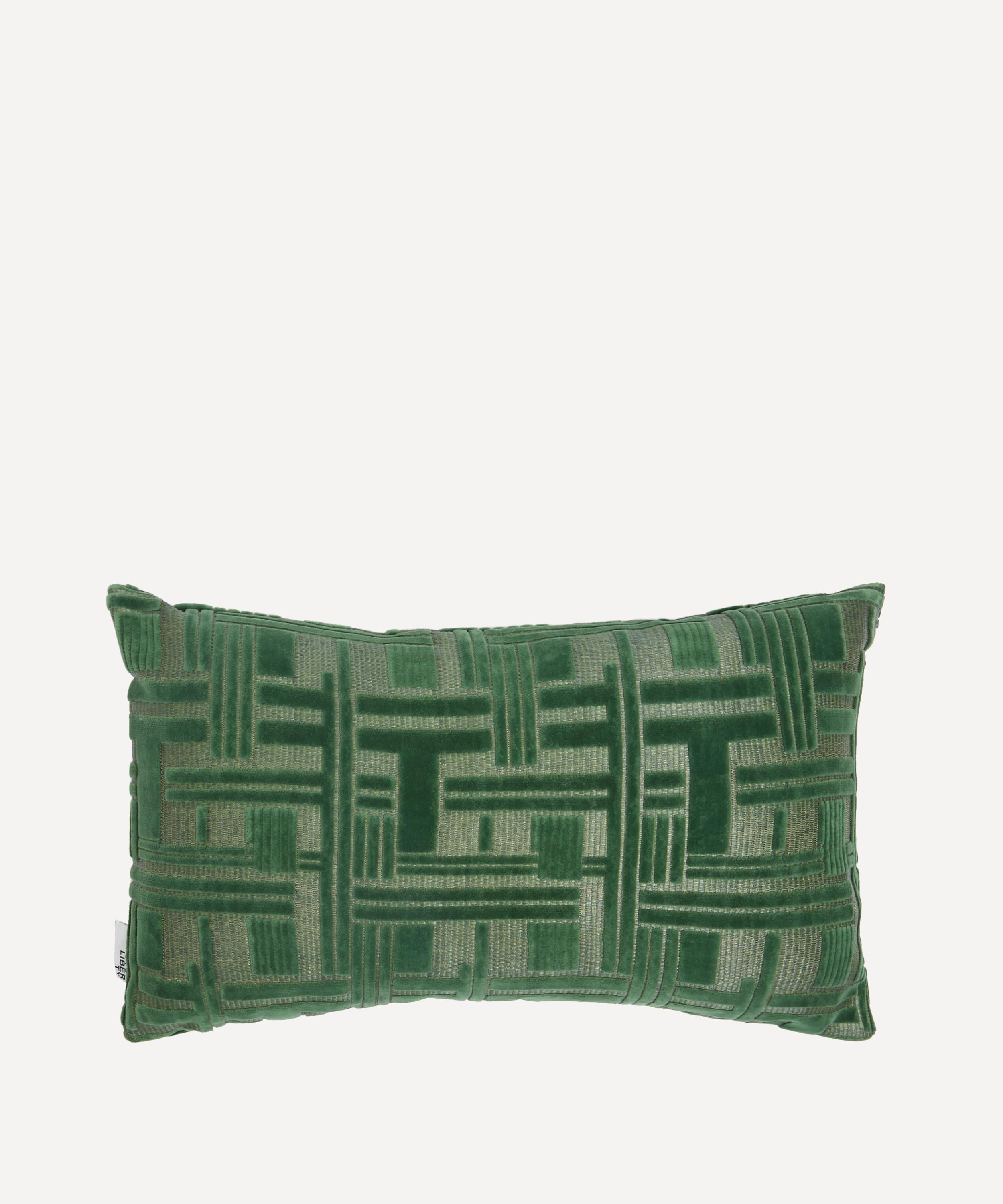 LIBERTY FUTURLIBERTY TUDOR COLUMNS RECTANGULAR CUSHION 