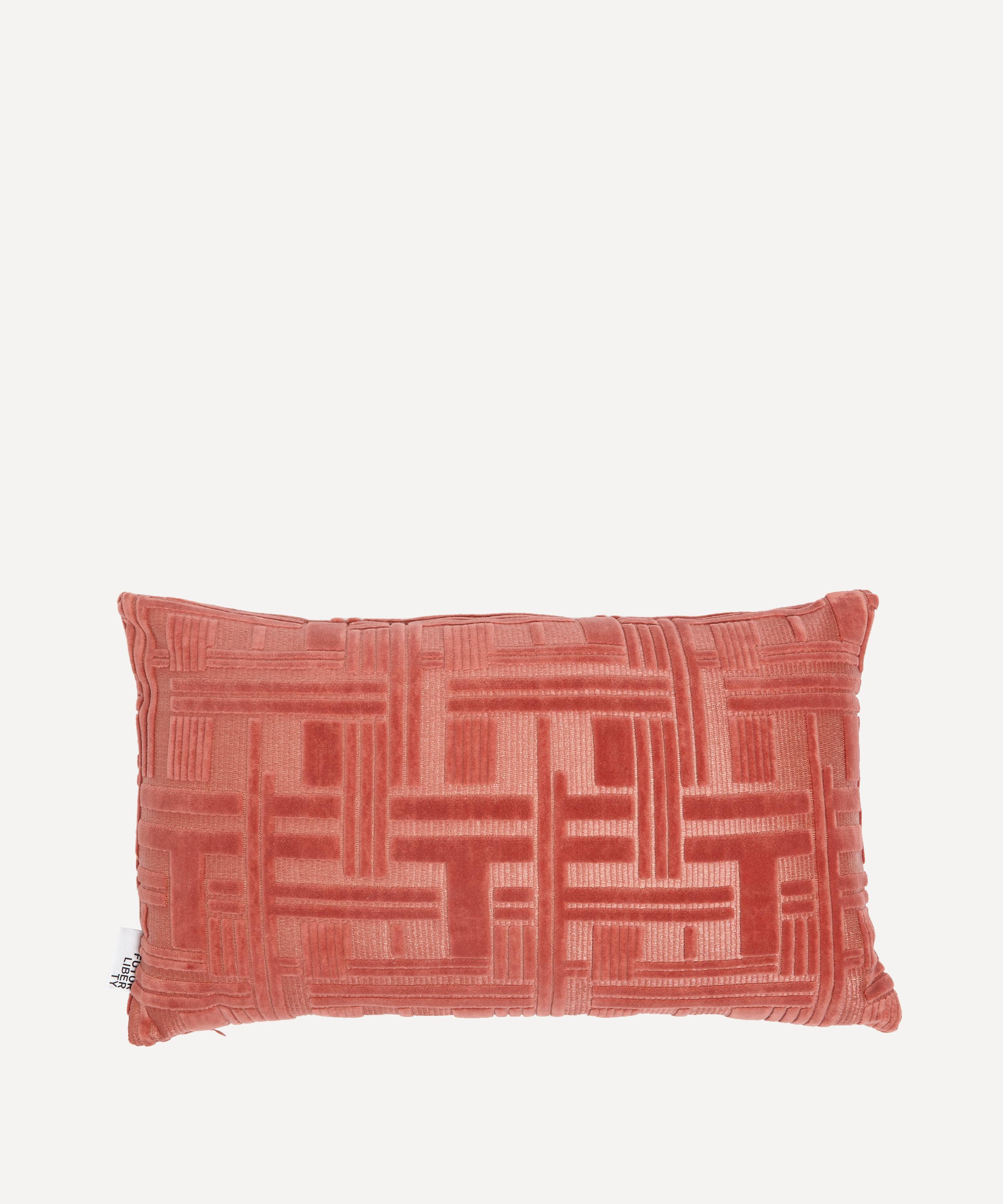 LIBERTY FUTURLIBERTY TUDOR COLUMNS RECTANGULAR CUSHION 