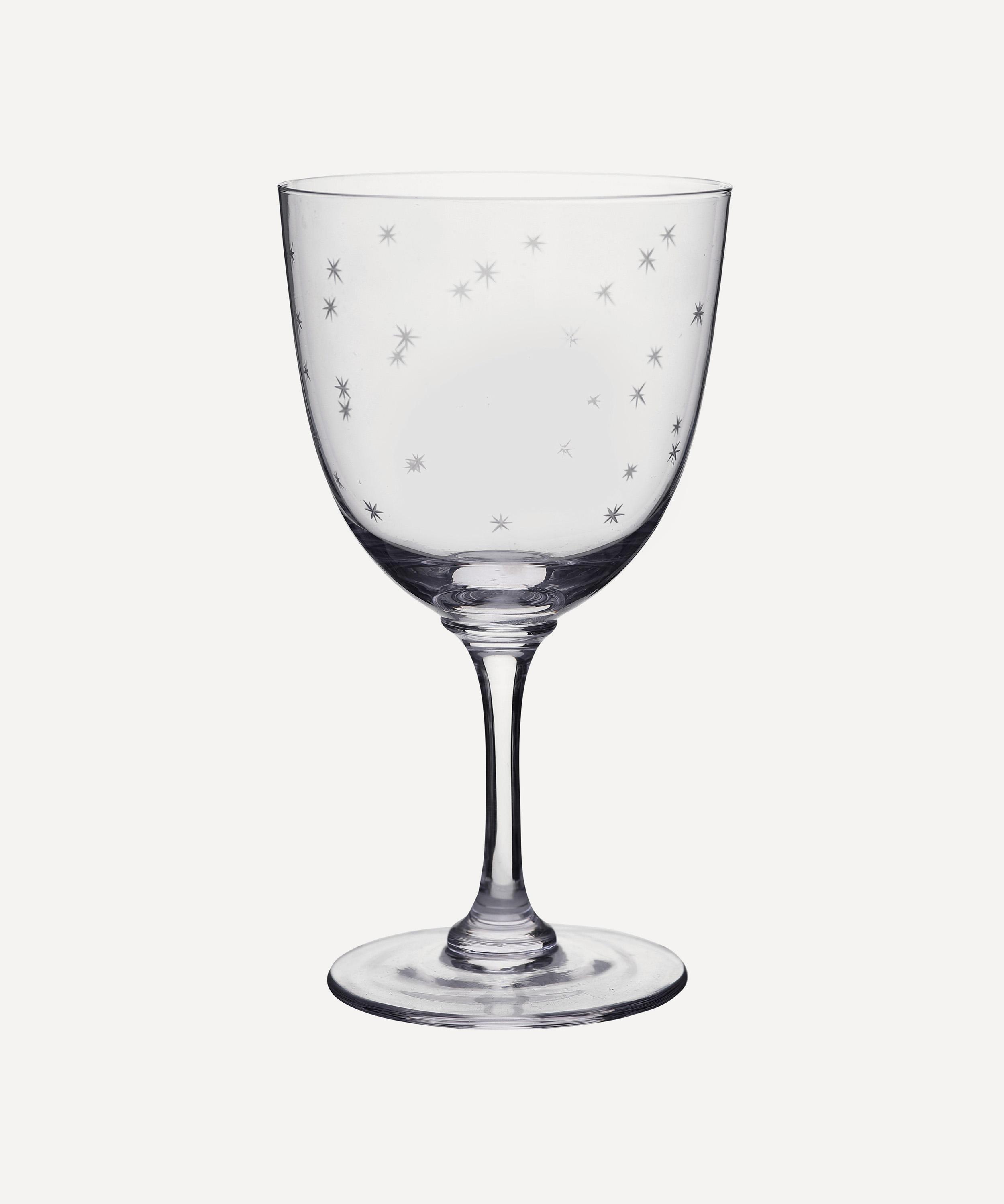 Shop The Vintage List Crystal Wine Glasses Set Of Six