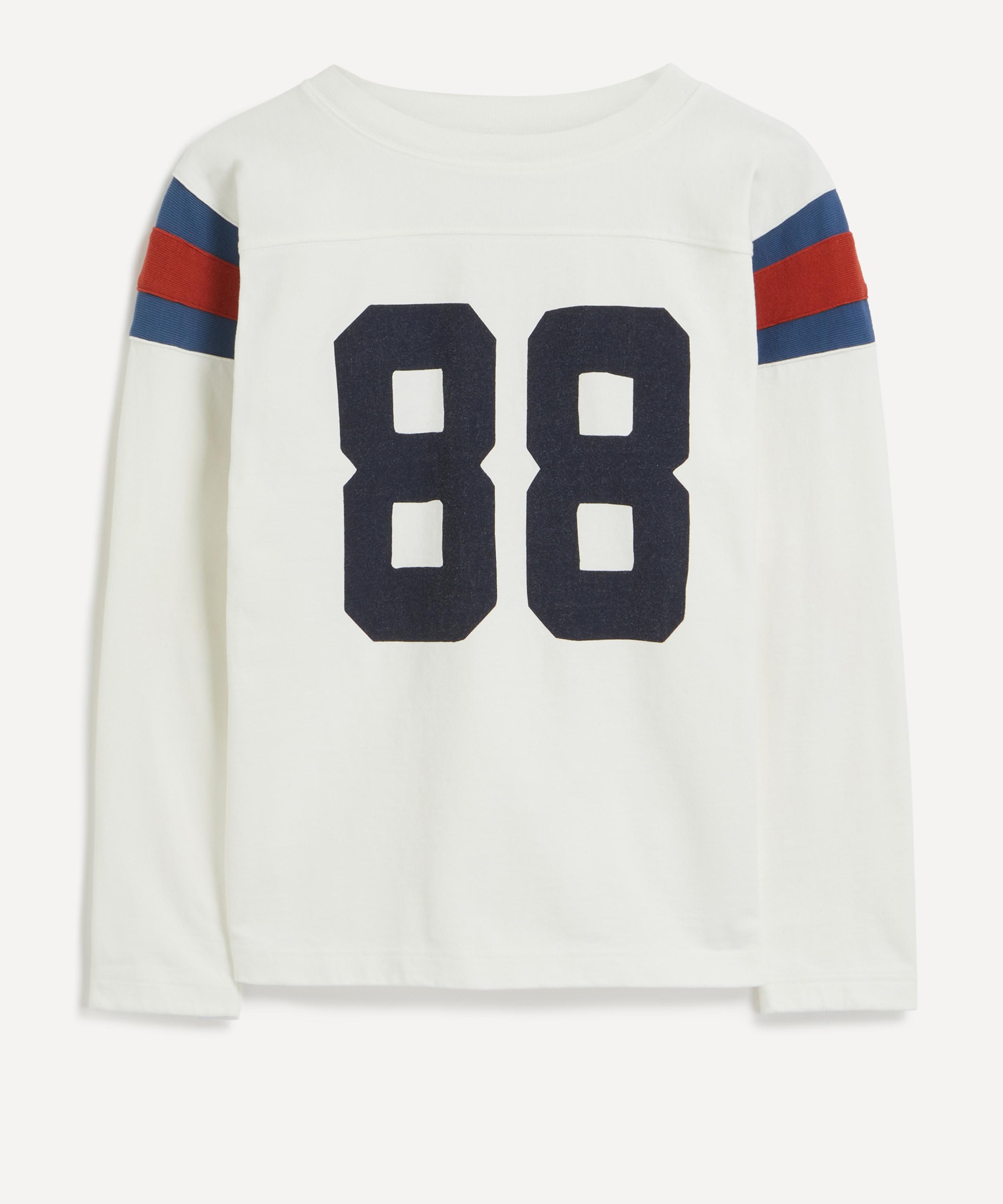 Kapital Mens Printed Cotton Jersey Football T-shirt