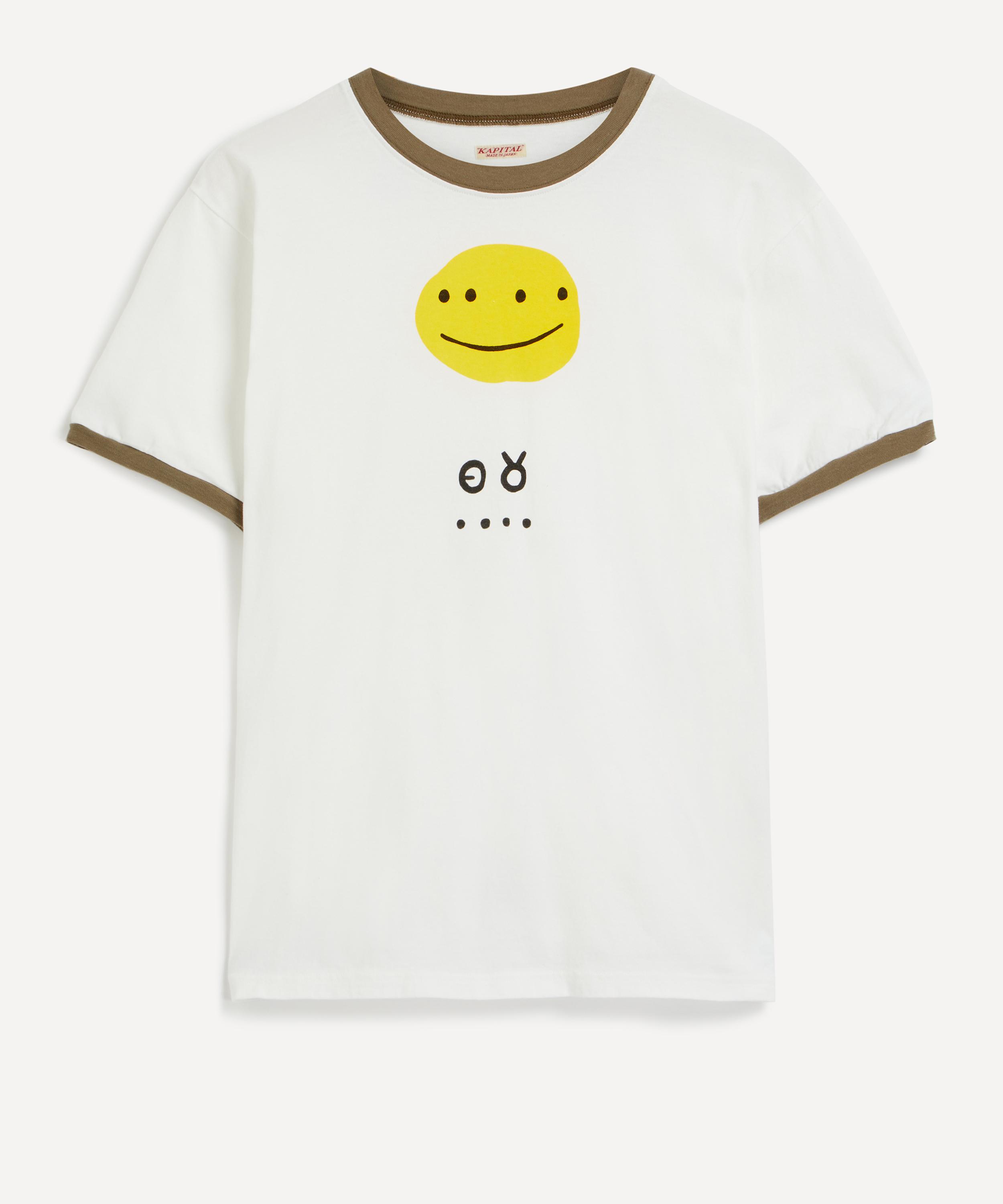 Kapital Mens Jersey Ringer Sunbowy T-shirt