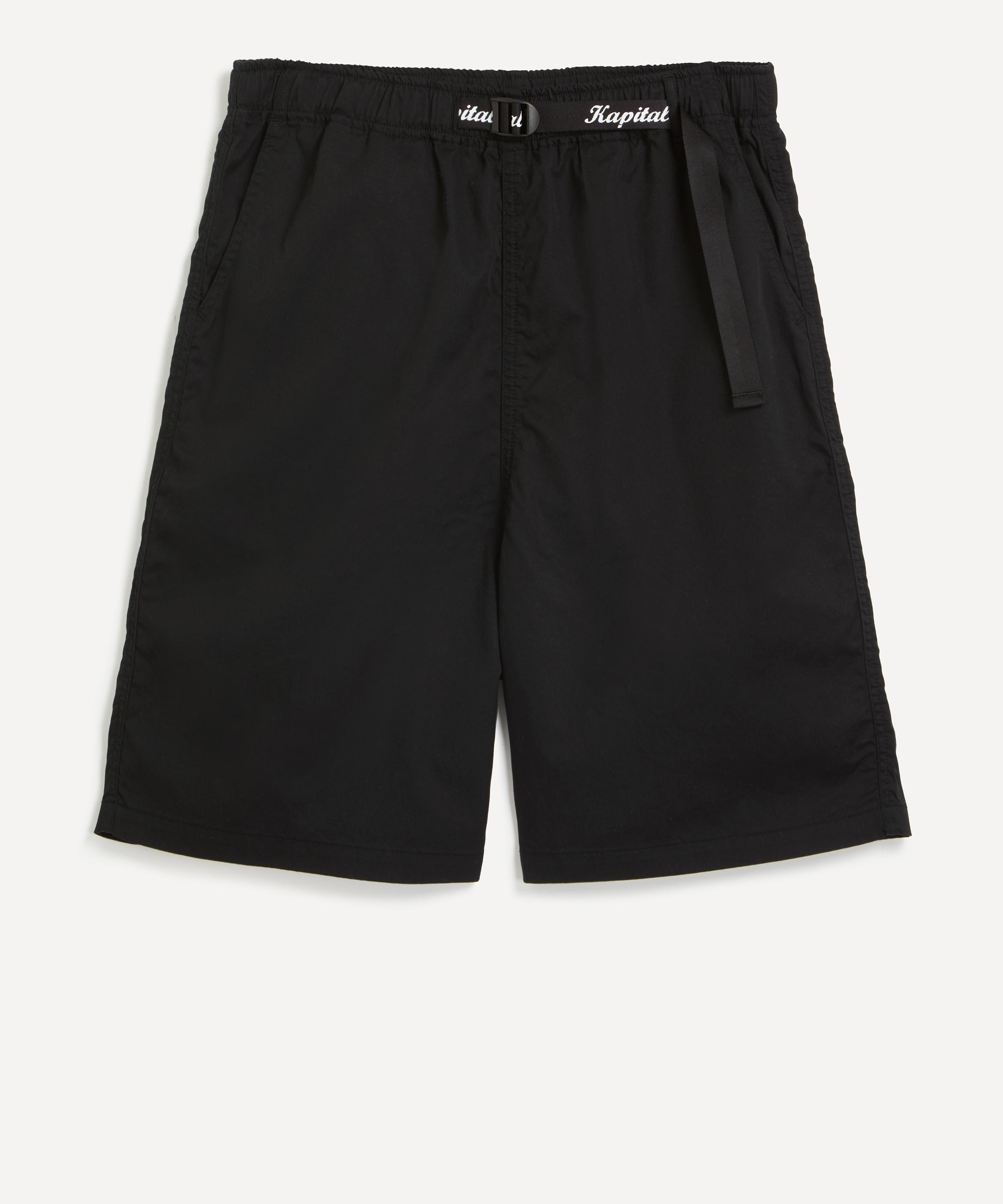 Shop Kapital Mens Combed Burberry Easy Shorts