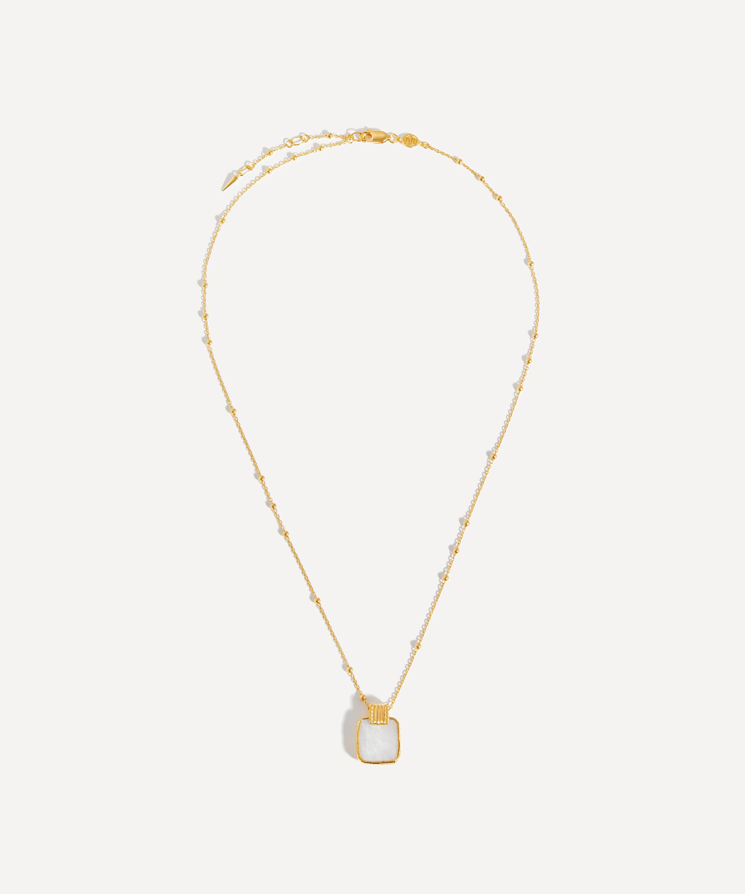 Missoma 18ct Gold-plated Vermeil Silver Lena Pendant Necklace