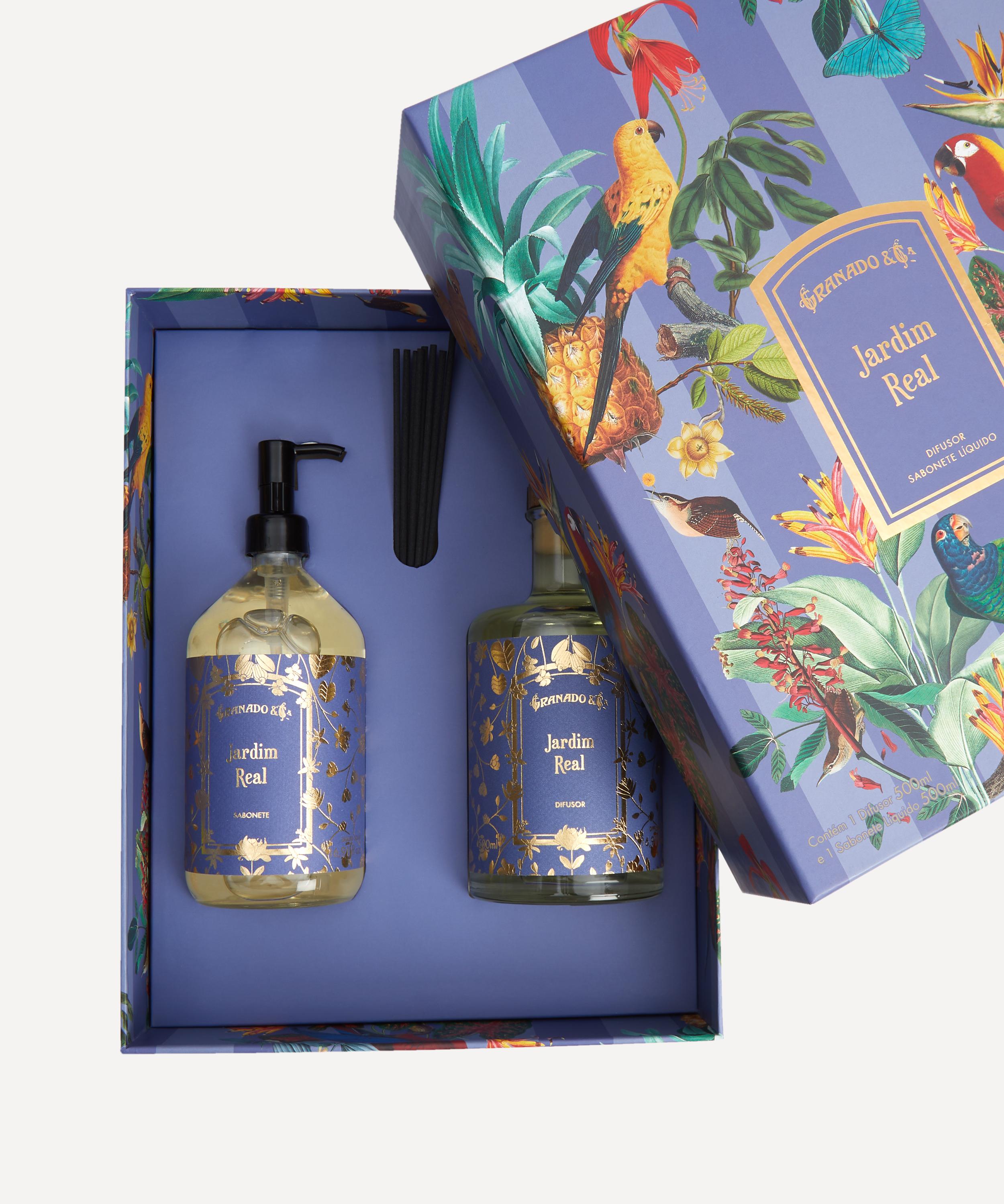 GRANADO GRANADO JARDIM REAL DUO KIT DIFFUSER AND LIQUID SOAP 