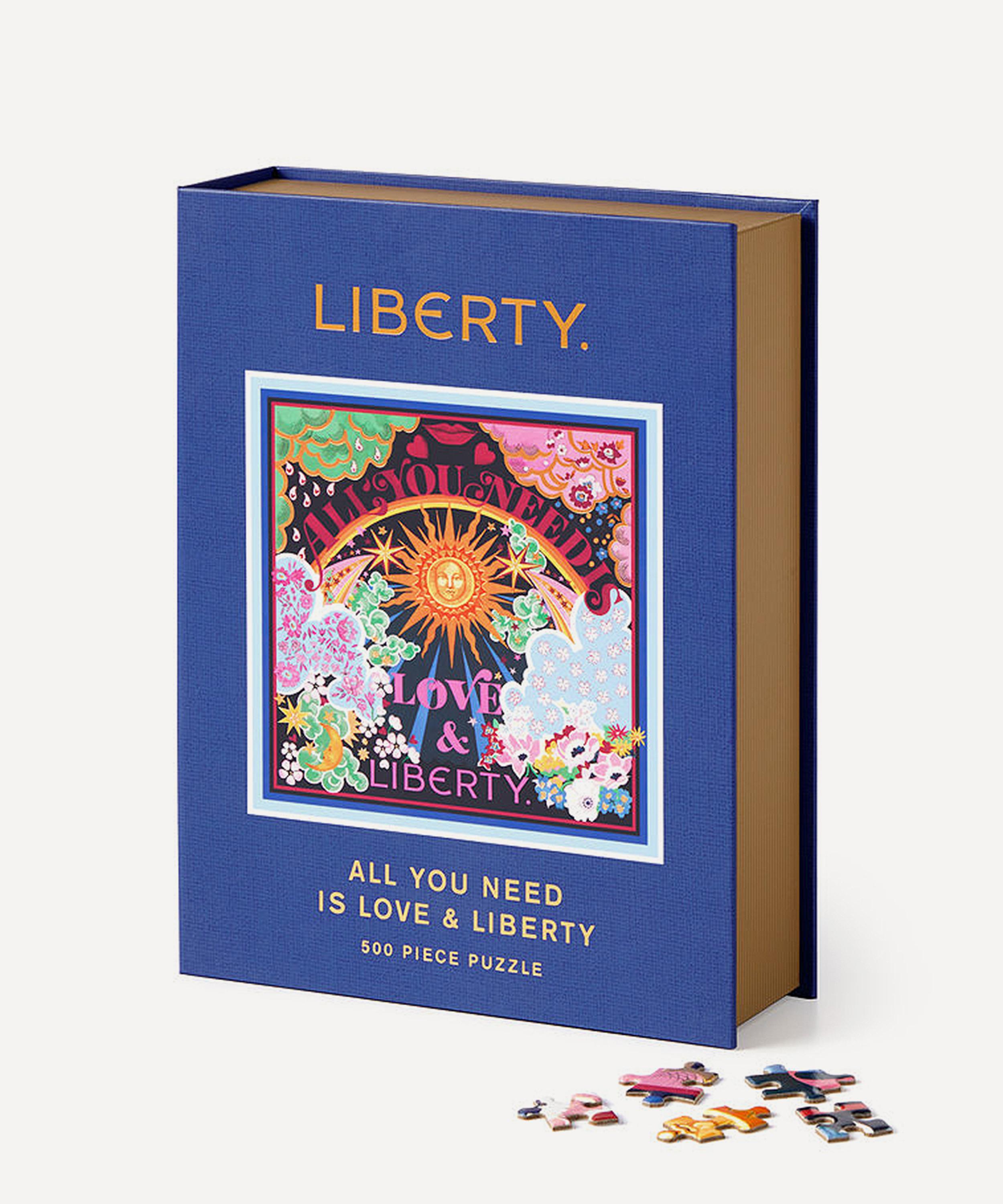 Liberty All You Need Is Love &  500 Piece Book Box Puzzle