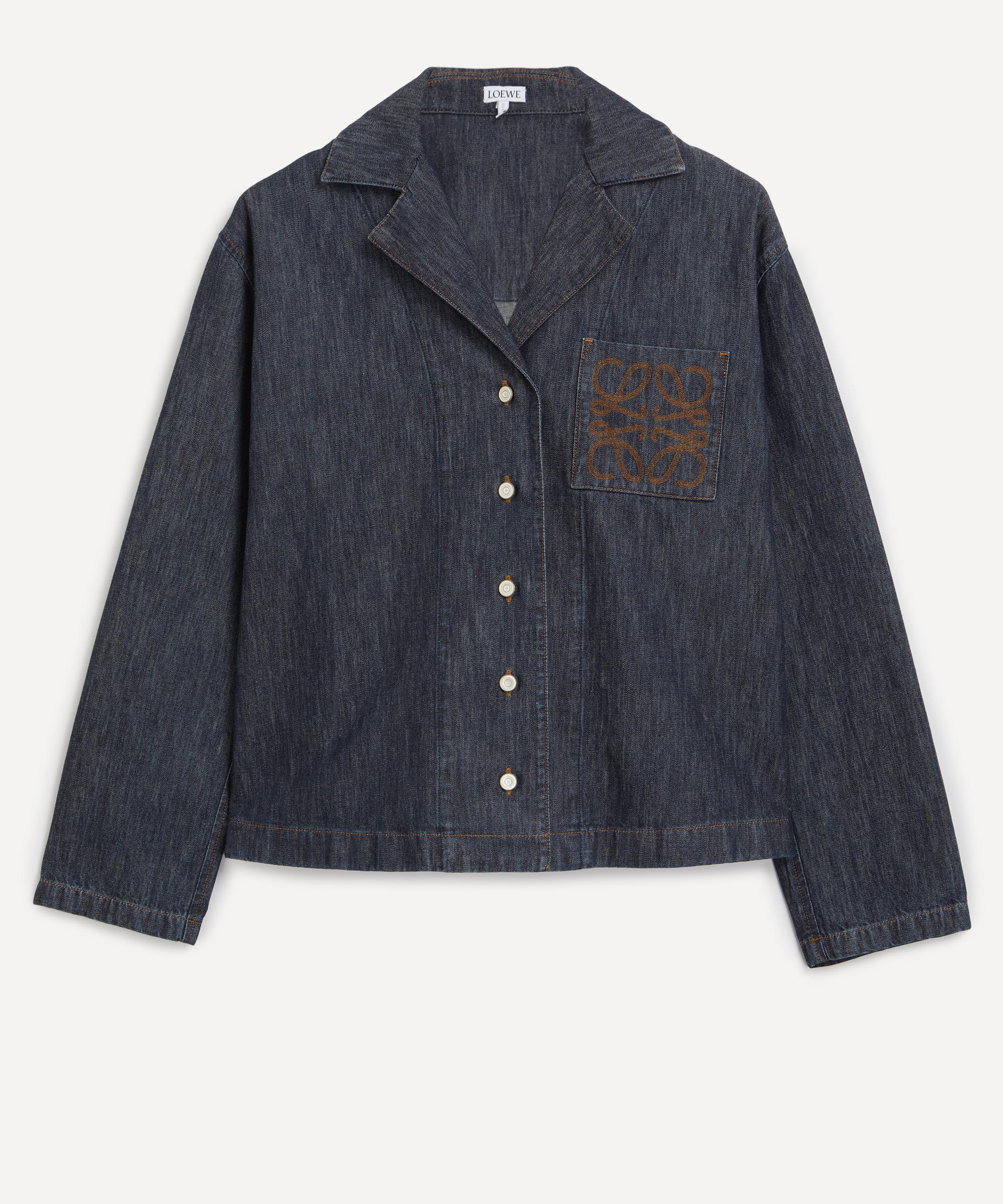 LOEWE LOEWE WOMEN'S DENIM PYJAMA SHIRT 