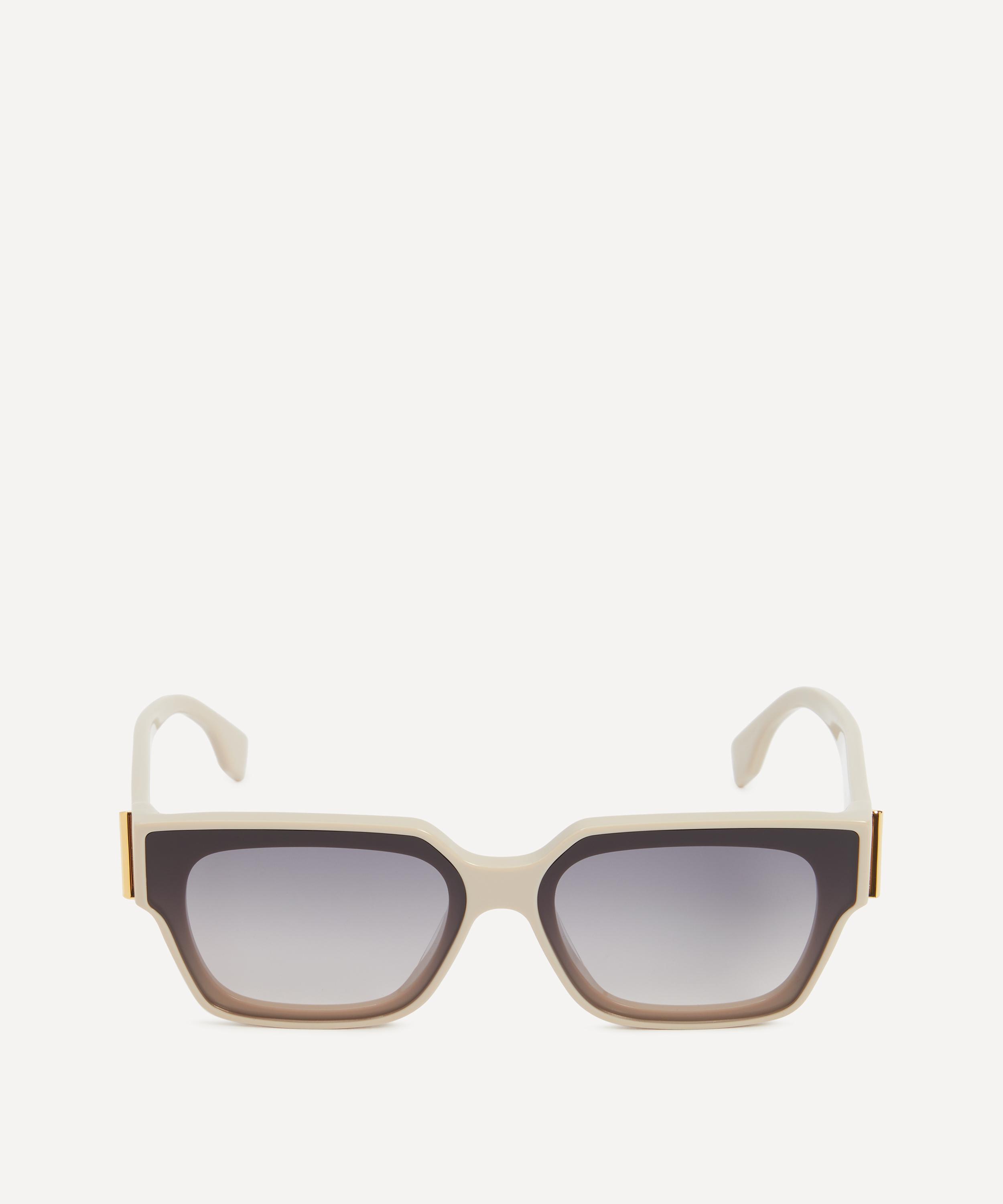 Fendi First Angular Acetate Sunglasses