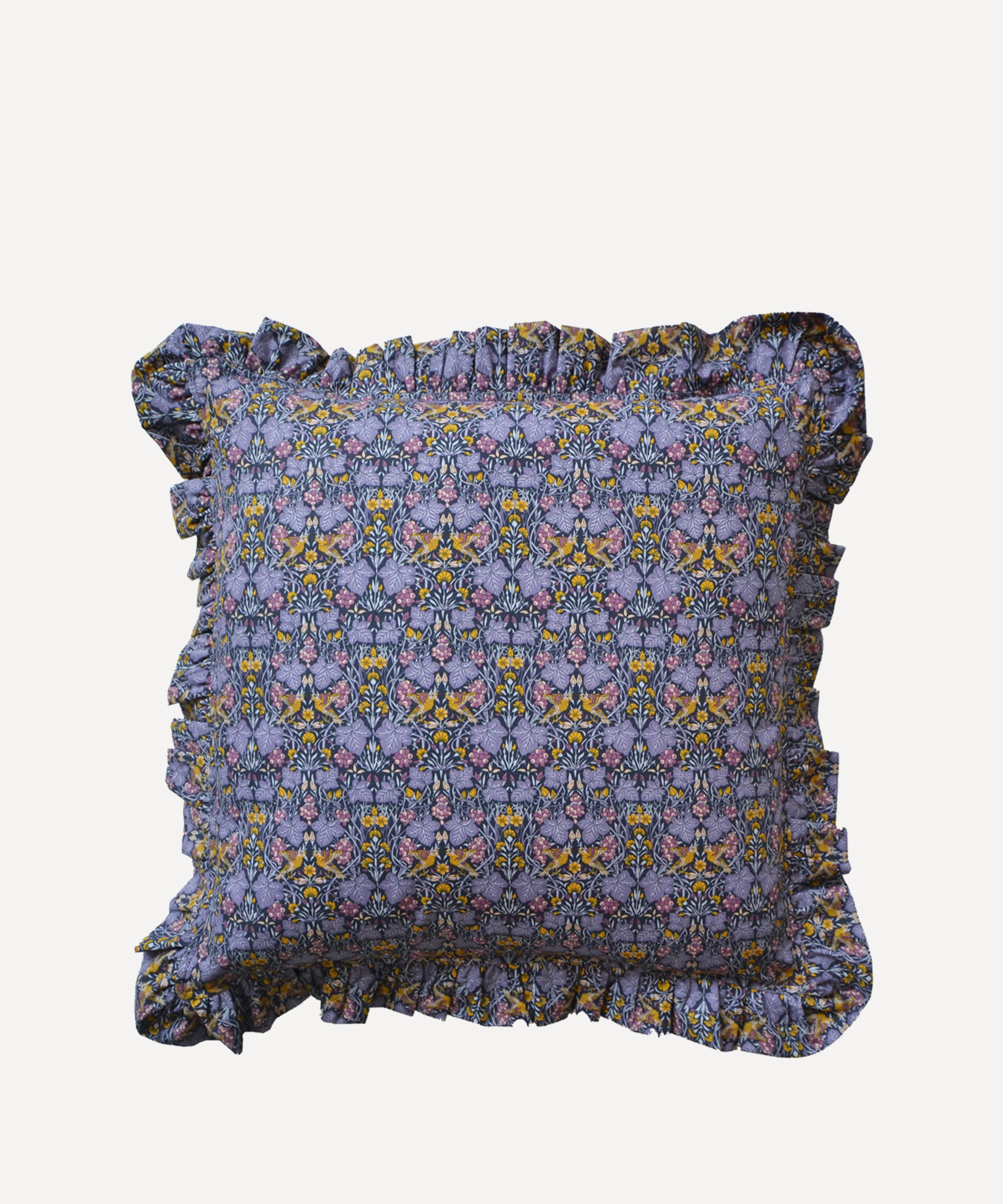 COCO & WOLF COCO & WOLF VINE THIEF RUFFLE SQUARE CUSHION 