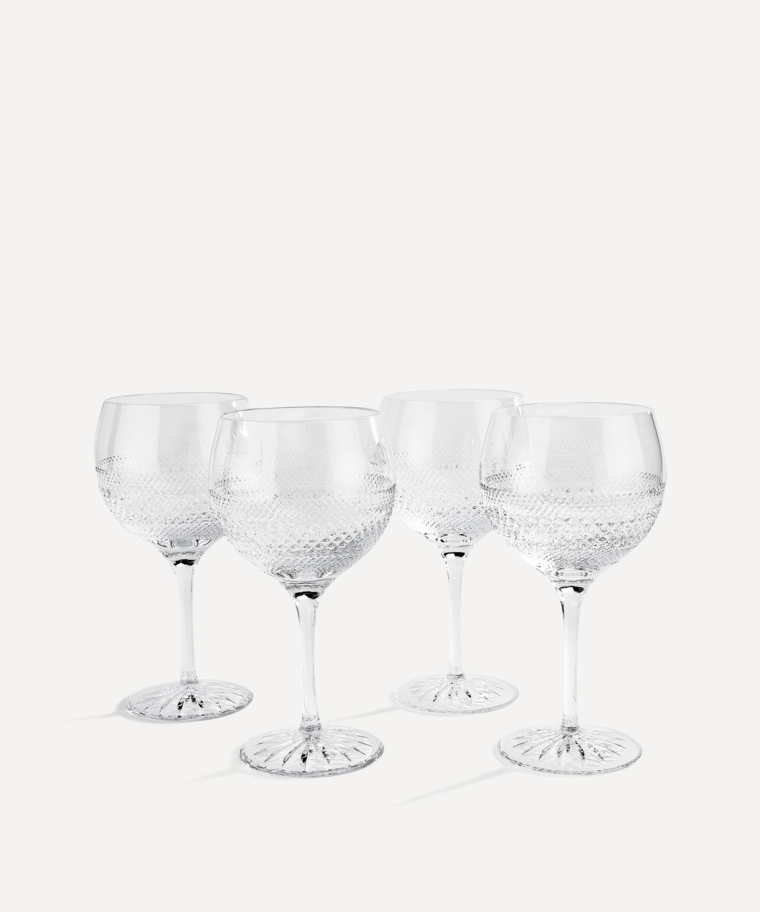 Shop Soho Home Huxley Cut Crystal Gin Glass Set Of Four