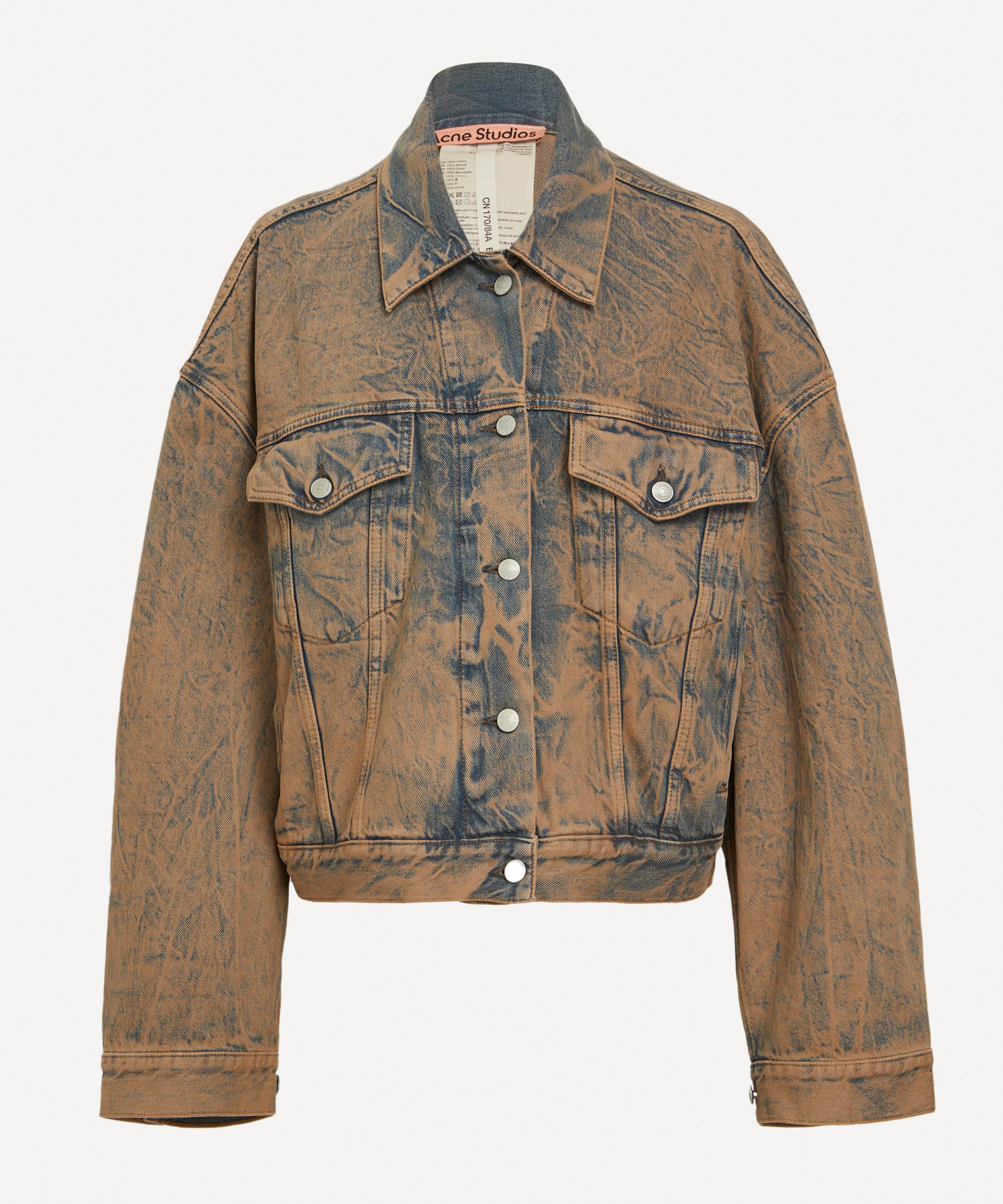 Acne Studios Women's Exaggerated Fit Denim Jacket