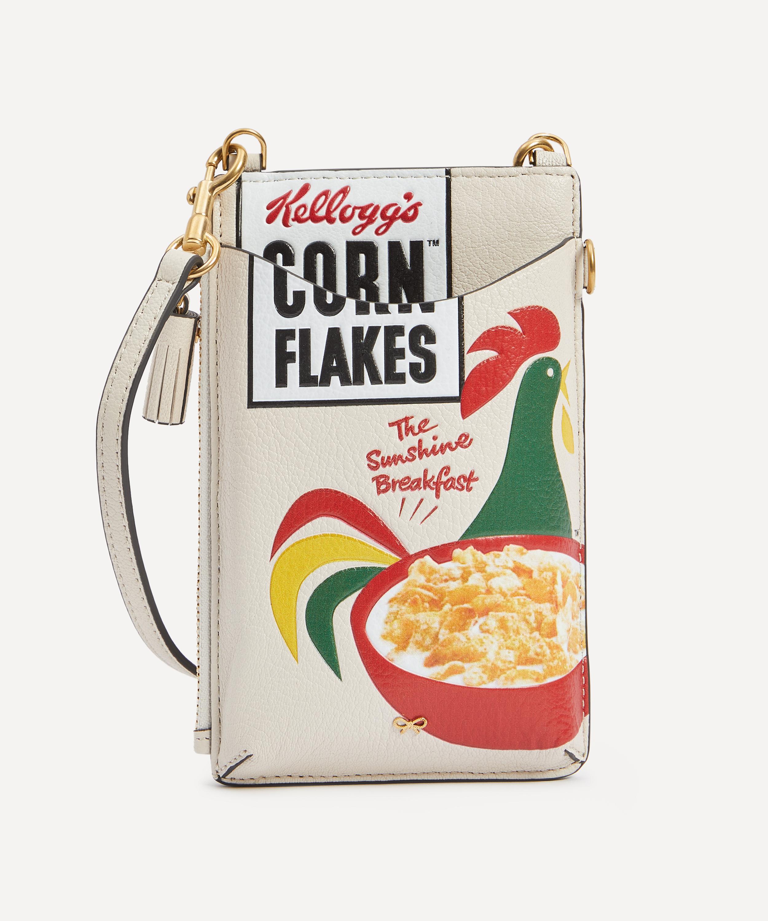 Anya Hindmarch Women's Anya Brands Corn Flake Zip Phone Pouch On Strap