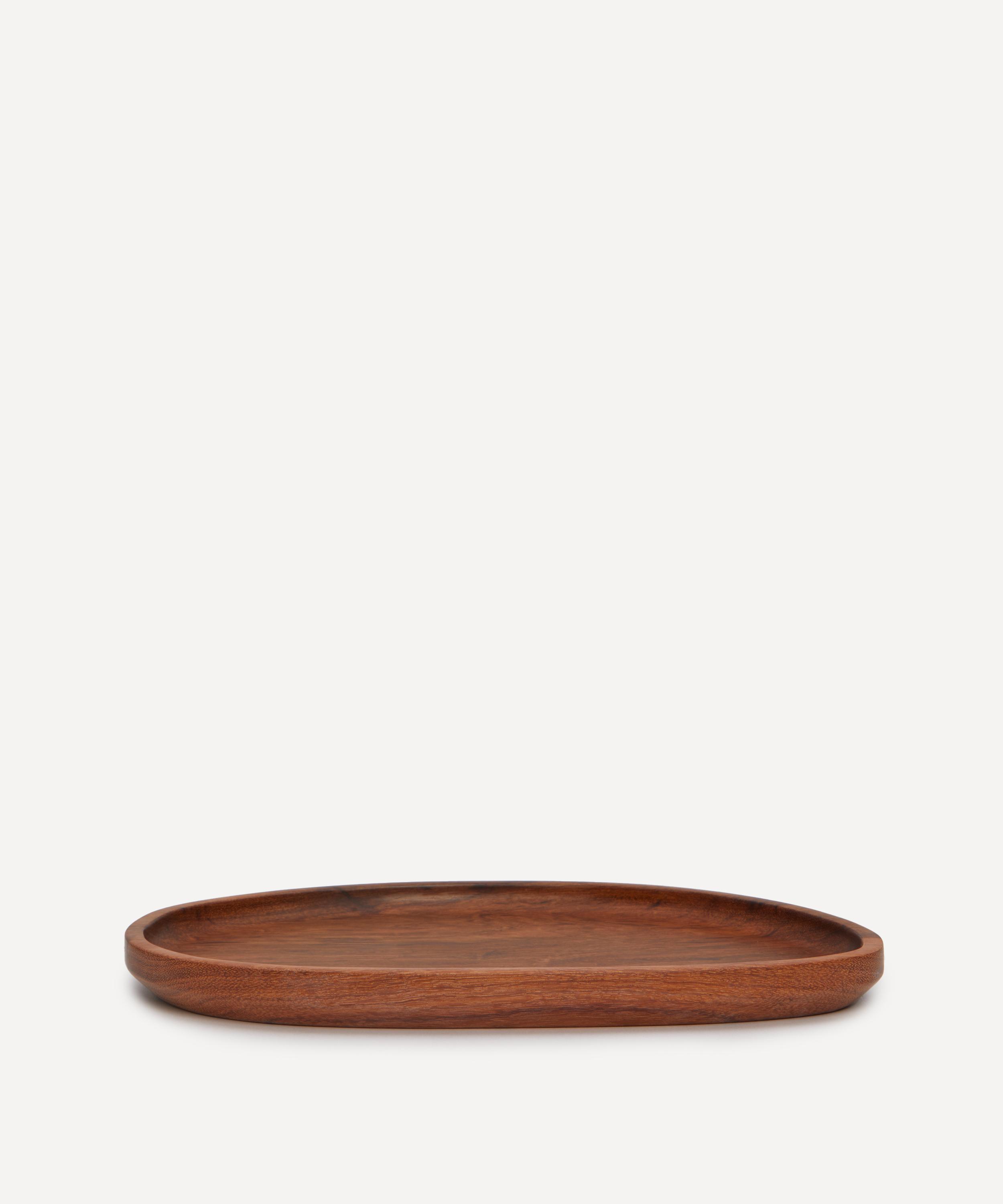 Itza Wood Granadillo Leaf Tray
