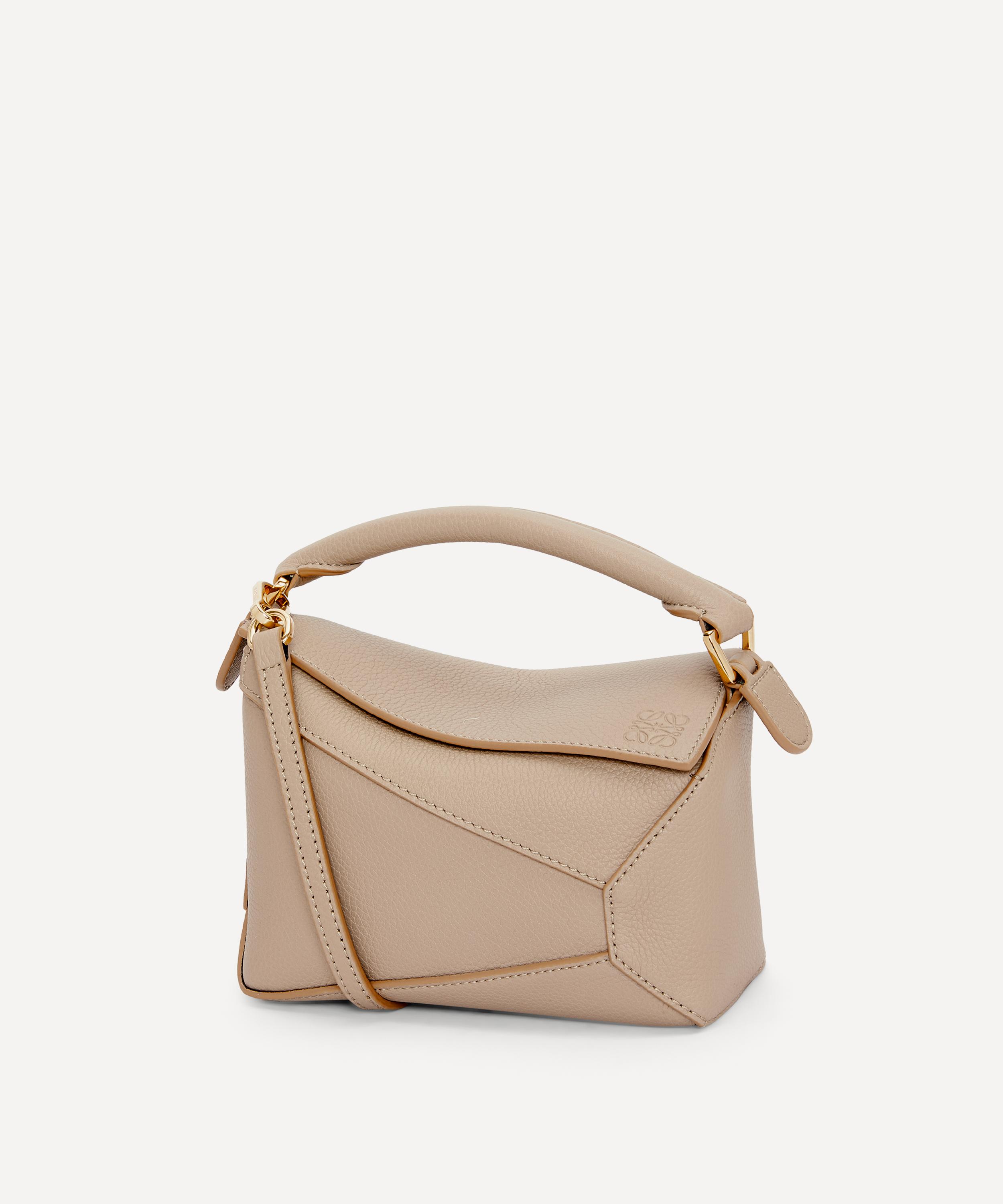 Loewe Women's Mini Puzzle Edge Shoulder Bag Sand Luxury Gift