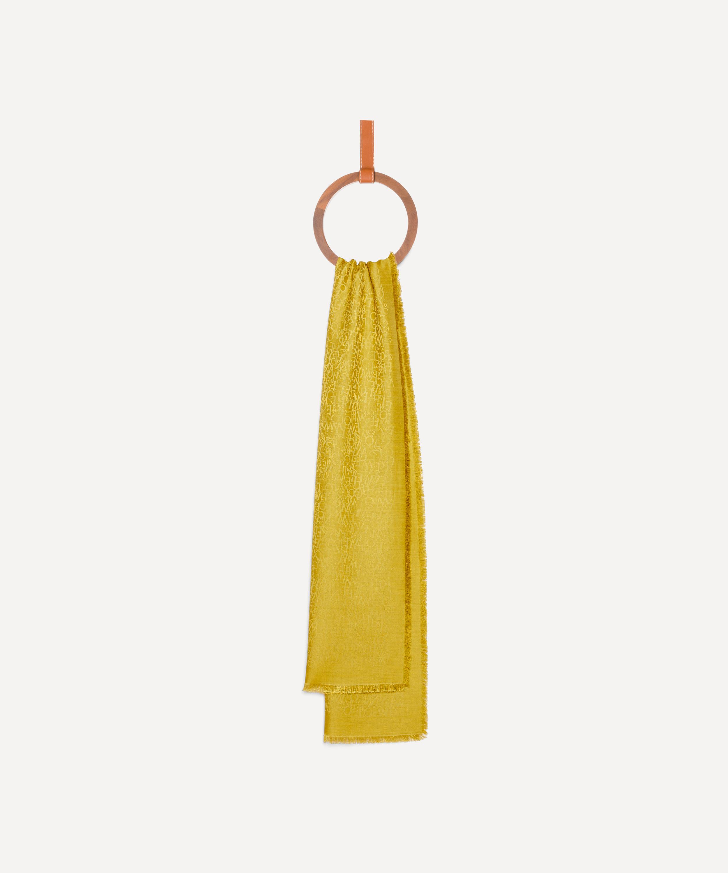 LOEWE LOEWE WOMEN'S SILK-WOOL SCARF 
