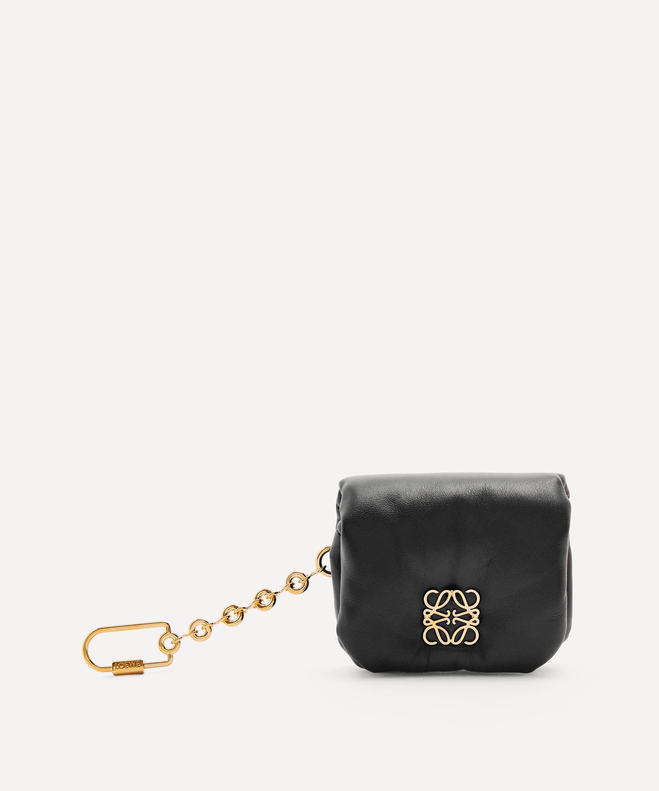 Loewe Anagram Cut-out Pocket In Classic Calfskin And Canvas