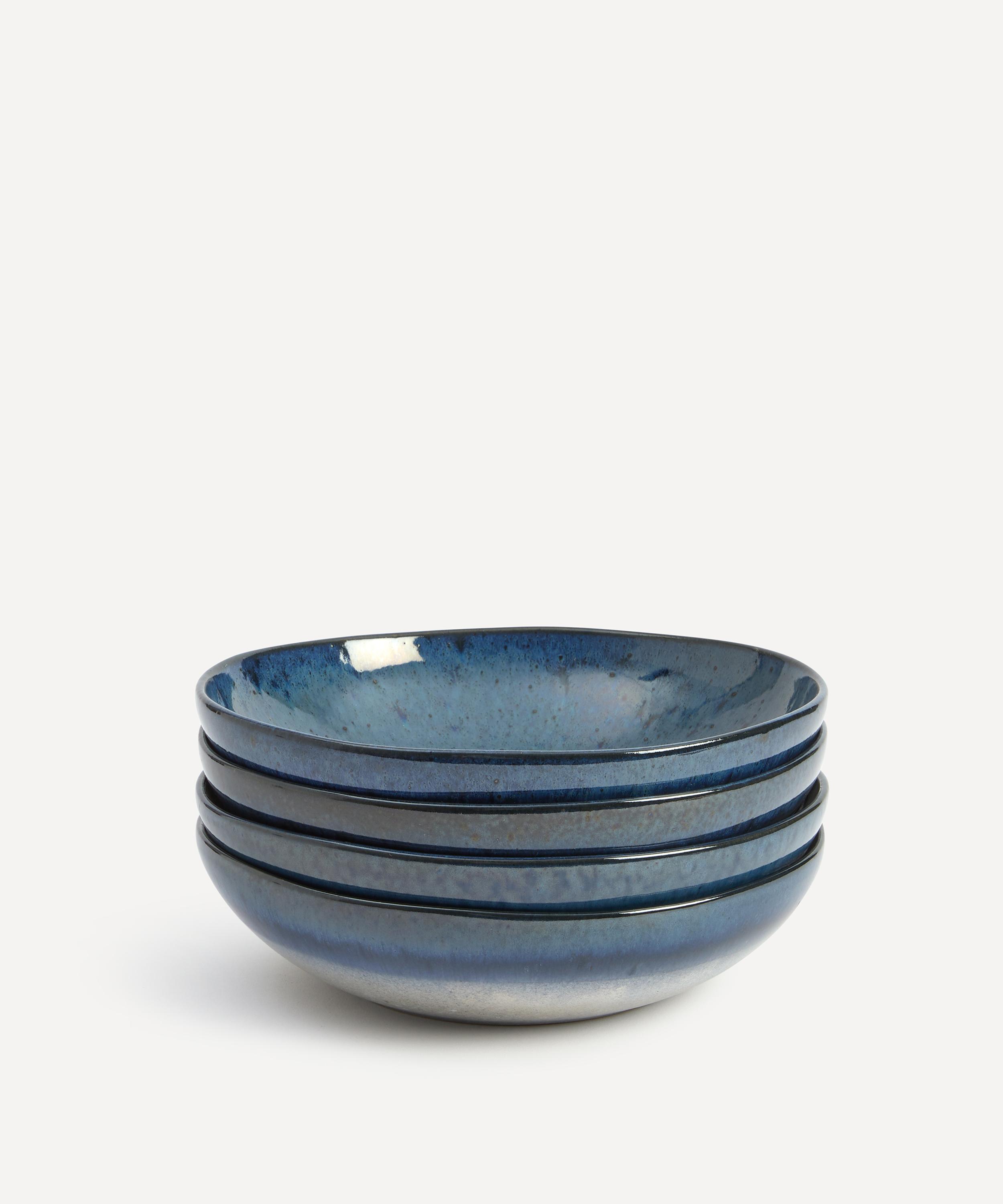 Soho Home Nero Pasta Bowl Set Of Four
