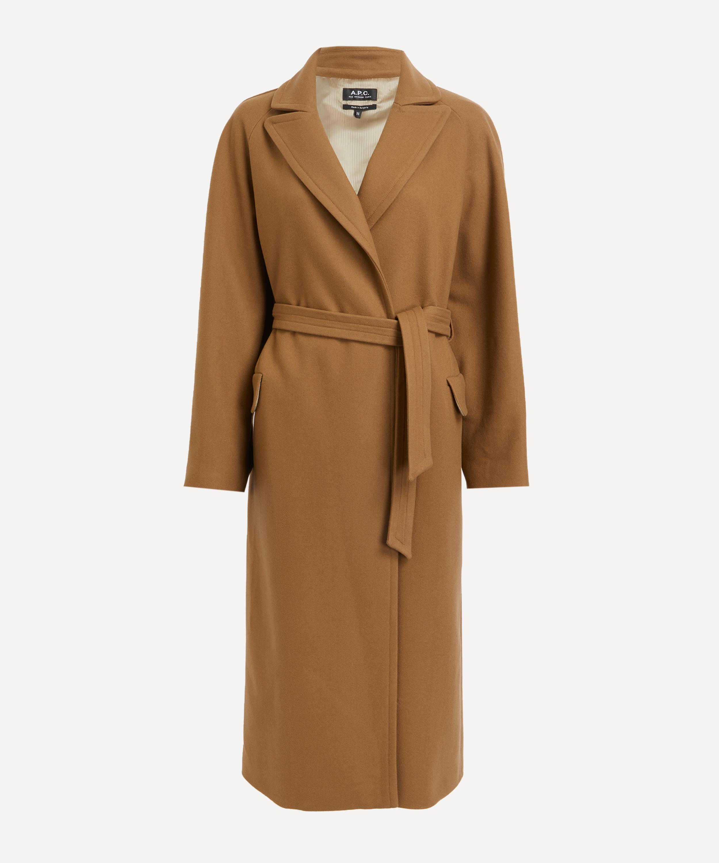 Apc A.p.c. Women's Florence Wool And Cashmere-blend Coat