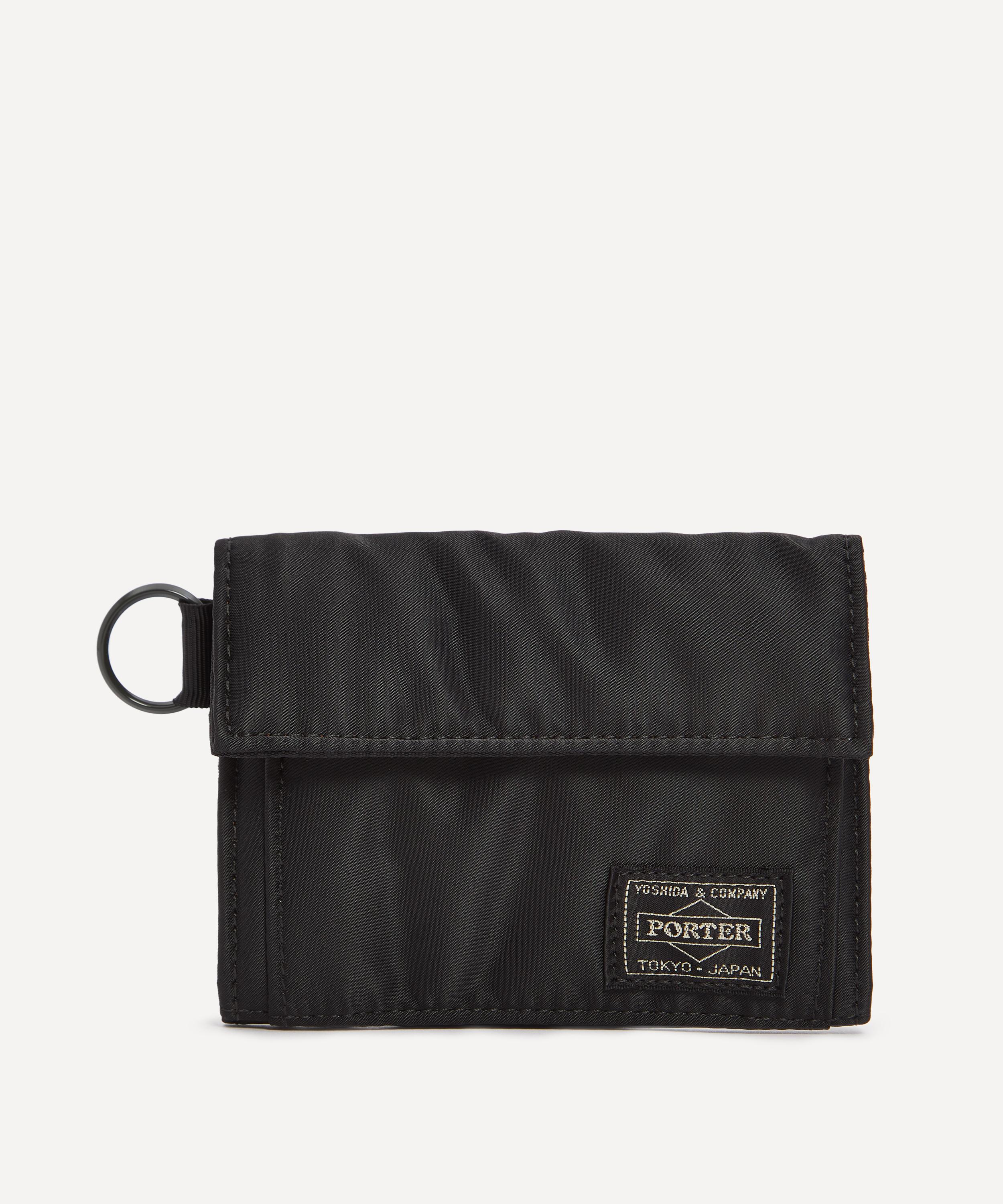 Porter-Yoshida & Co. Mens Tanker Wallet Black XXS