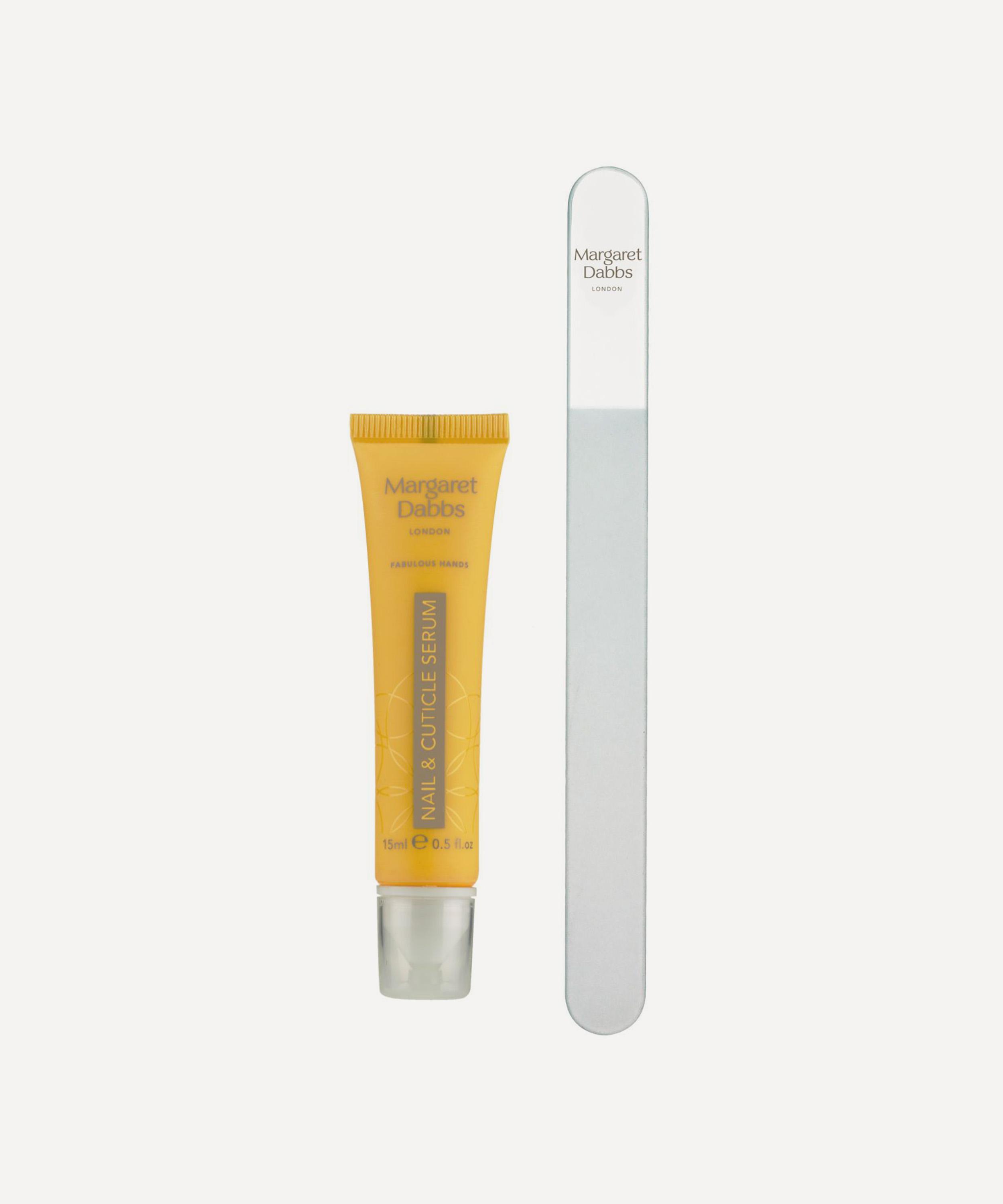 Margaret Dabbs Crystal Nail File And Cuticle Serum Duo
