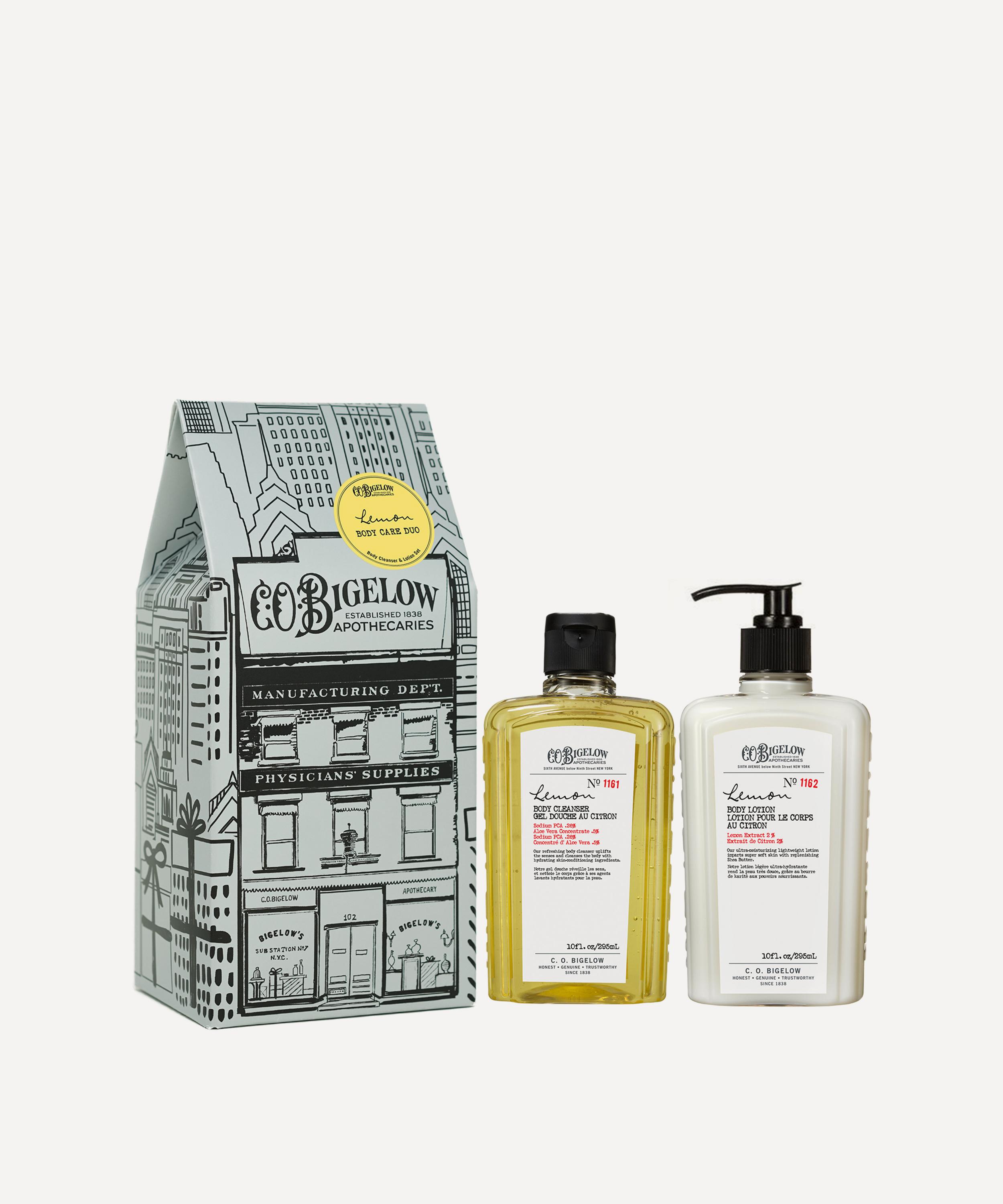 C.o. Bigelow Lemon Body Cleanser And Body Lotion Duo Set