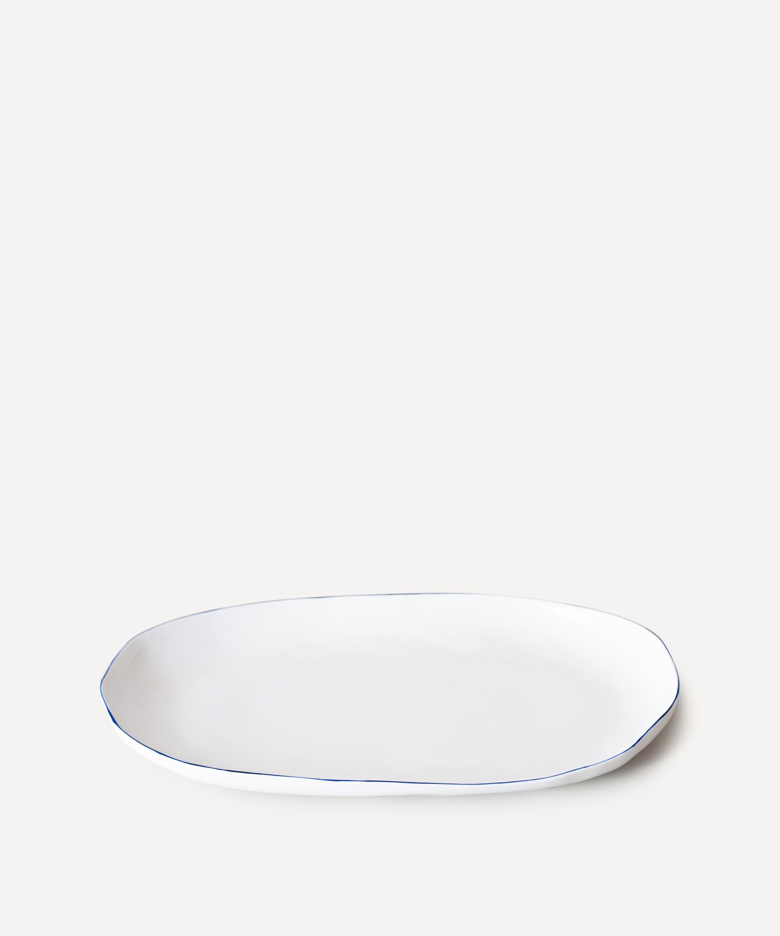 Feldspar Oval Serving Bowl