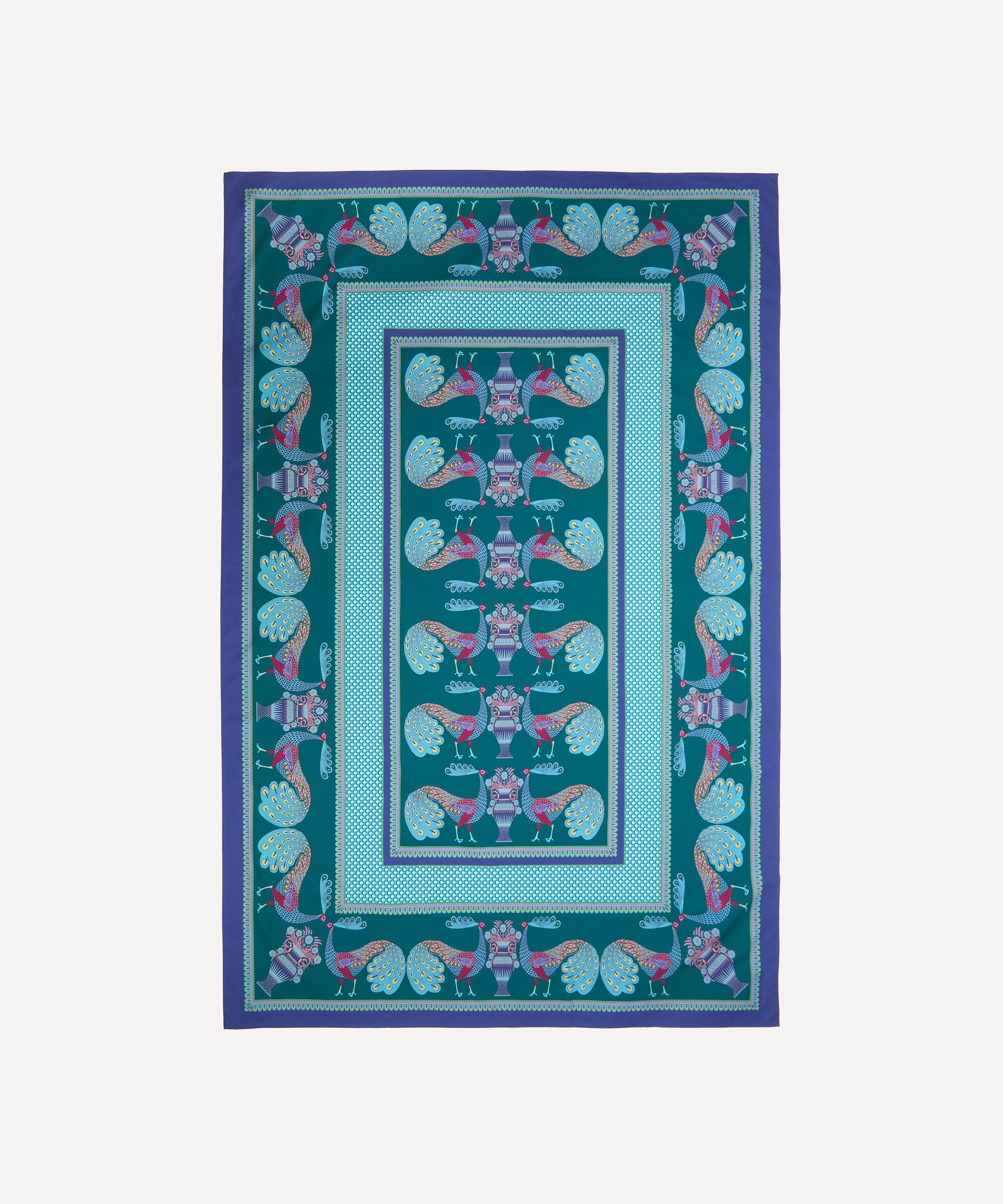 Liberty Peacock Garden 165x250cm Tablecloth