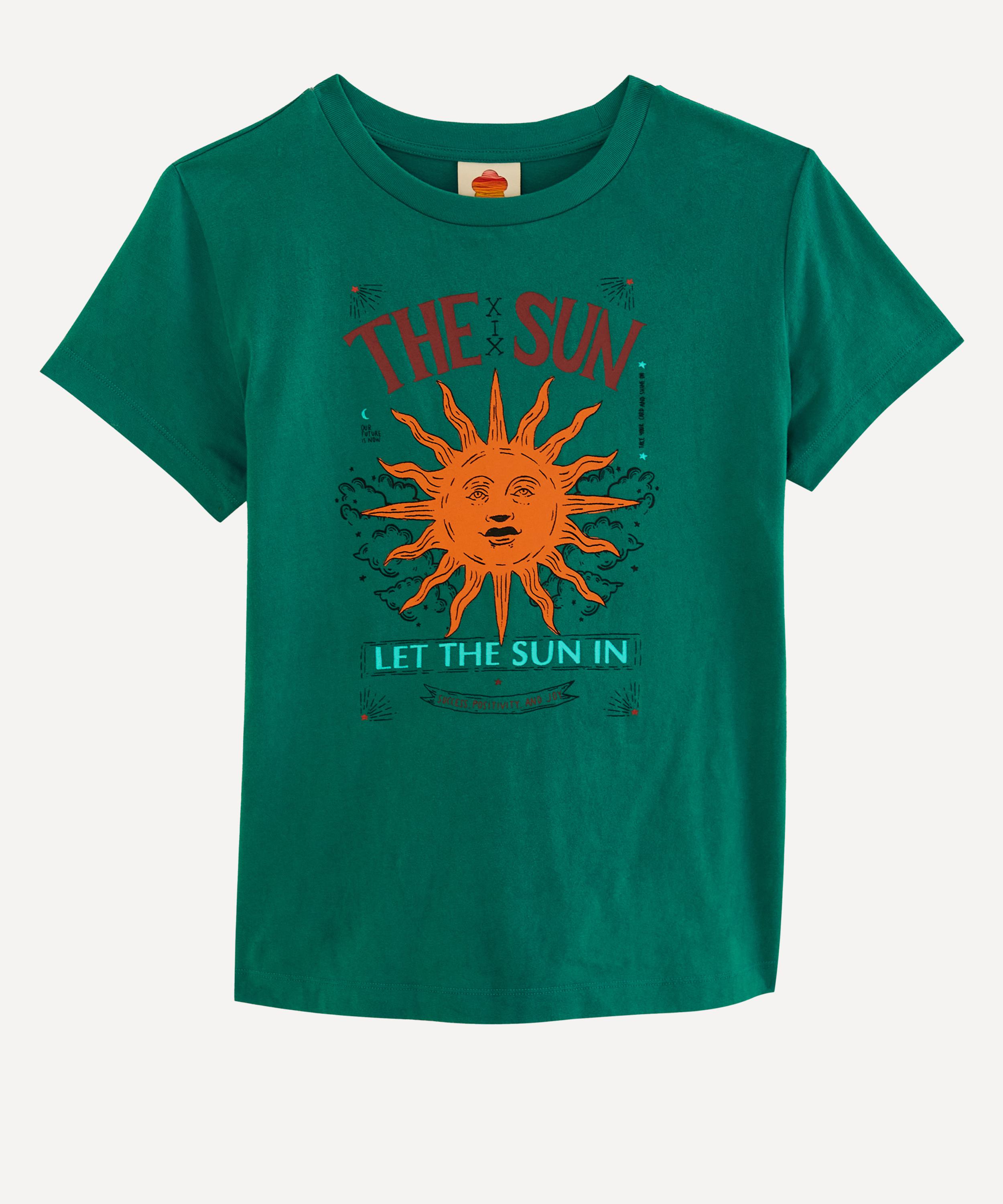 FARM RIO FARM RIO WOMEN'S SUN COTTON FIT T-SHIRT 