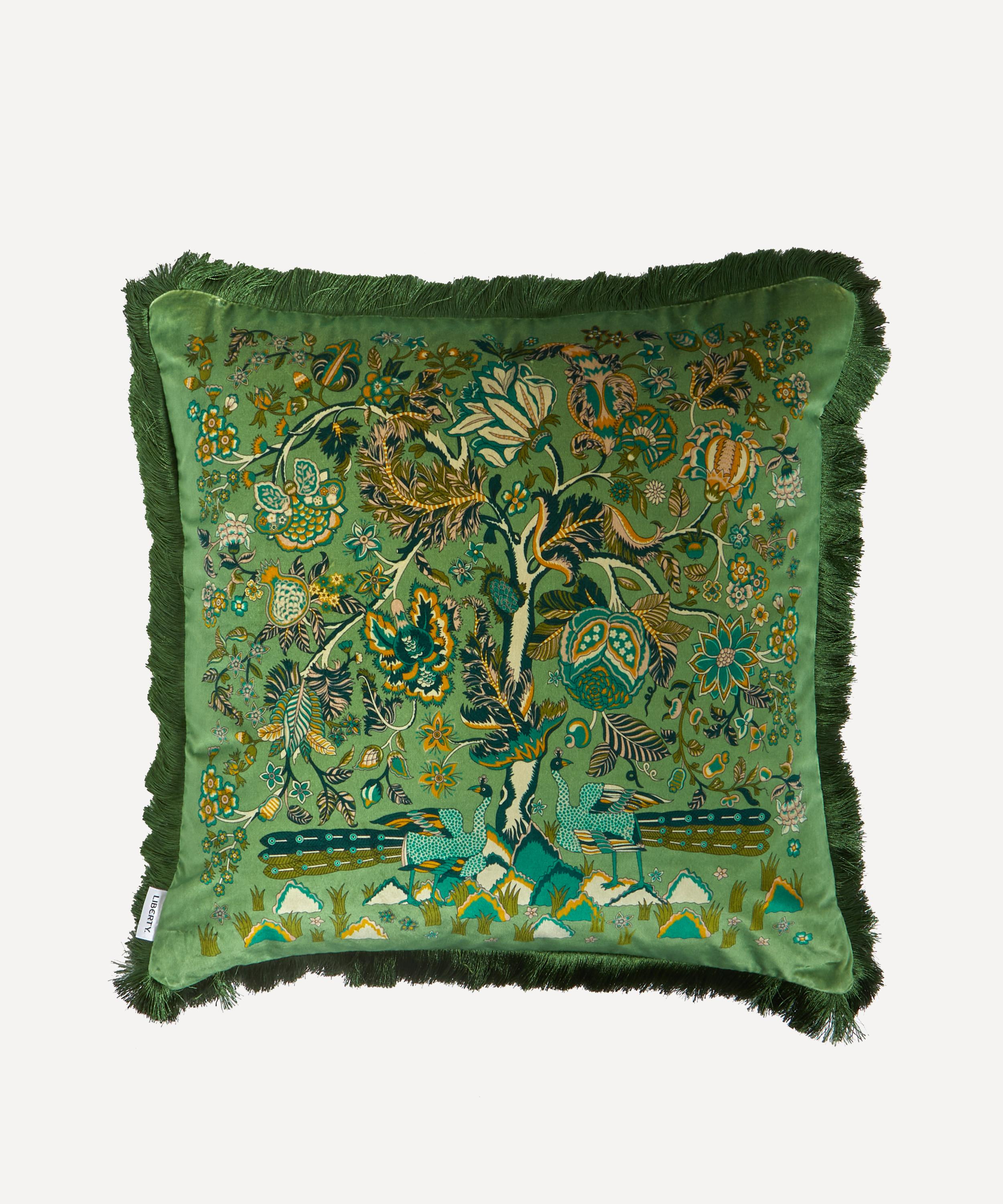 Shop Liberty Tree Of Life Velvet Cushion
