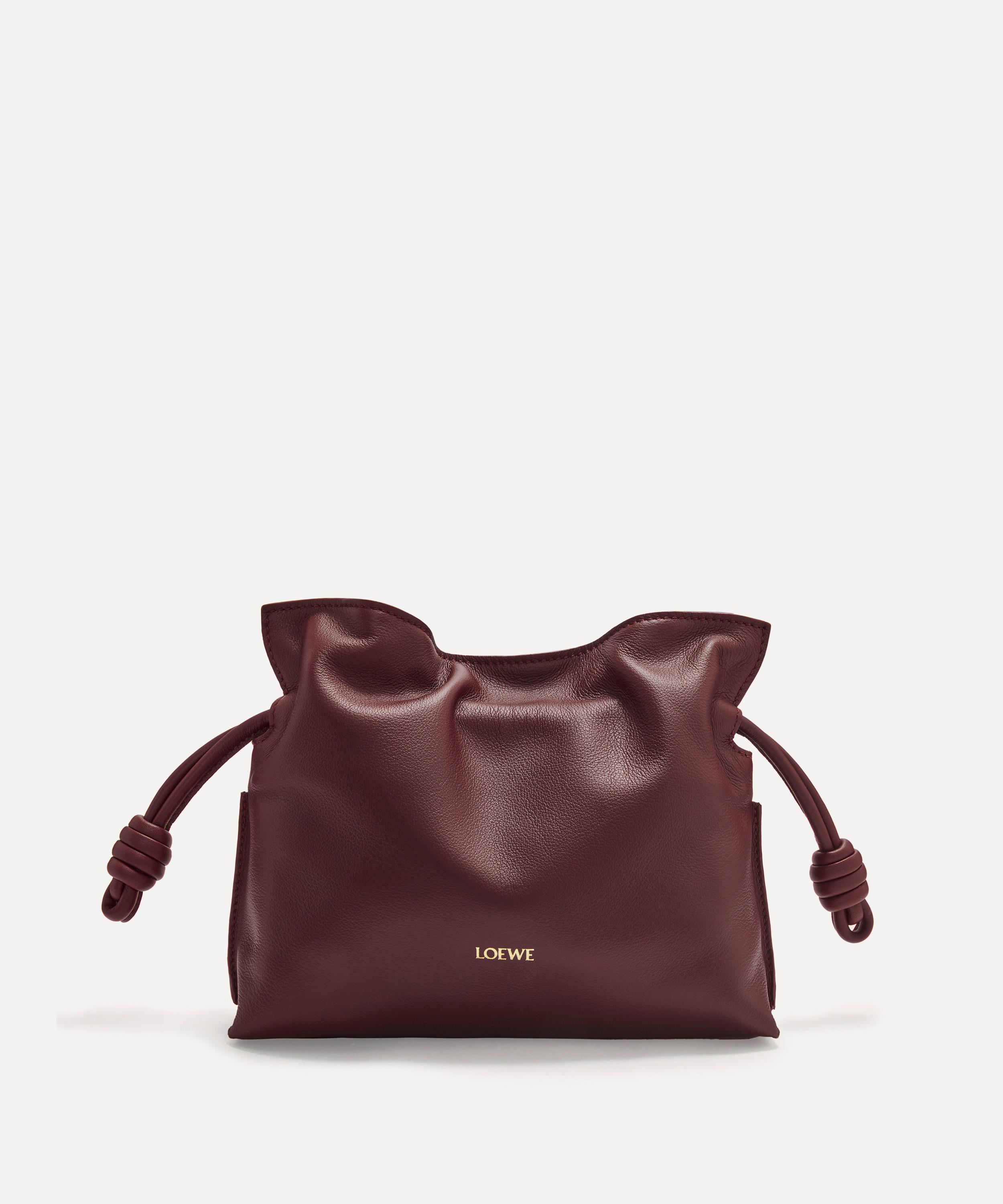 Loewe Women's Flamenco Mini Leather Clutch Bag