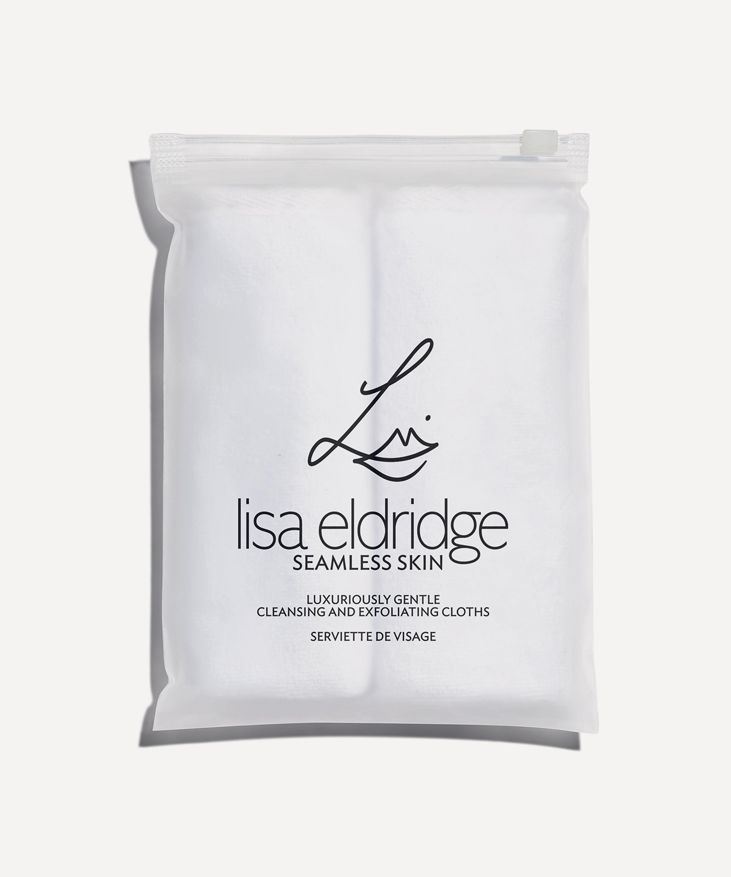 Lisa Eldridge Luxuriously Gentle Cleansing and Exfoliating Cloths Set of 2