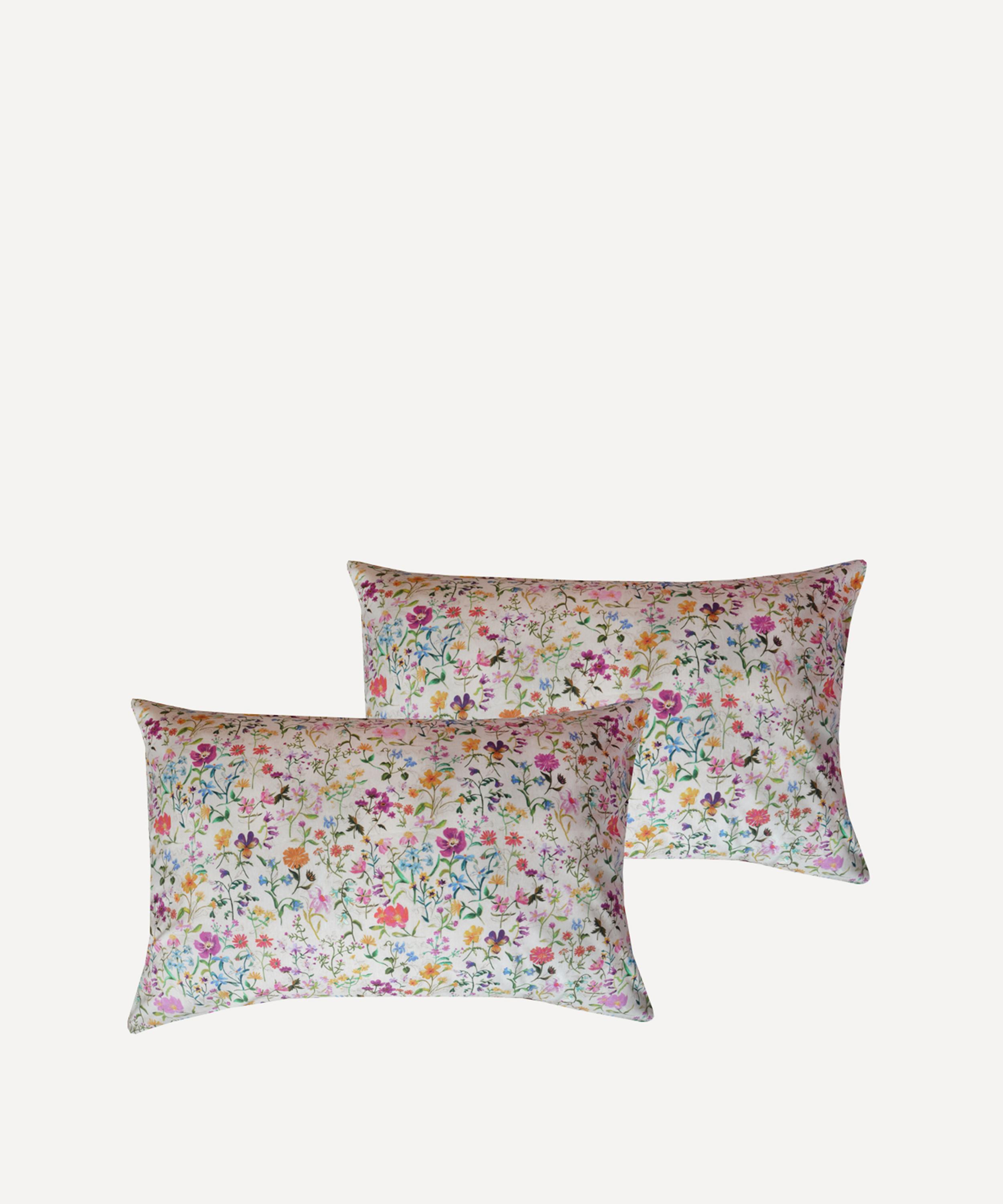 COCO & WOLF COCO & WOLF LINEN GARDEN COTTON PILLOWCASES SET OF TWO 