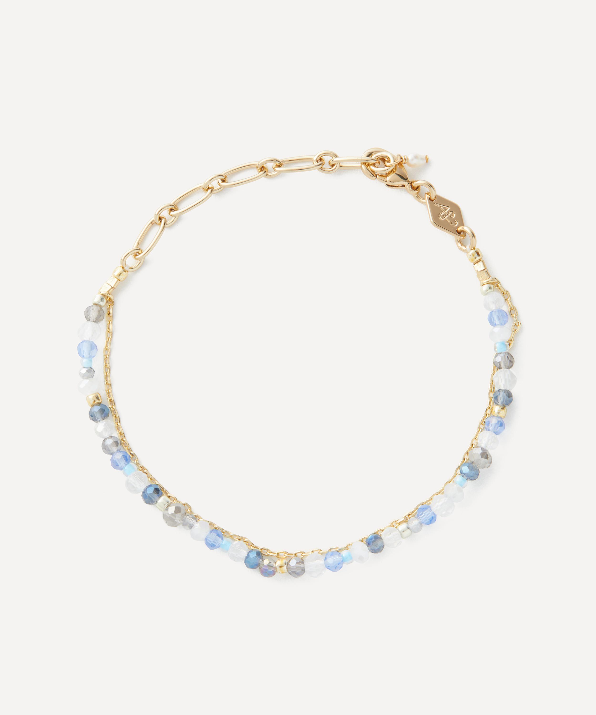Anni Lu 18ct Gold-plated Tropicana Silver Lining Bracelet