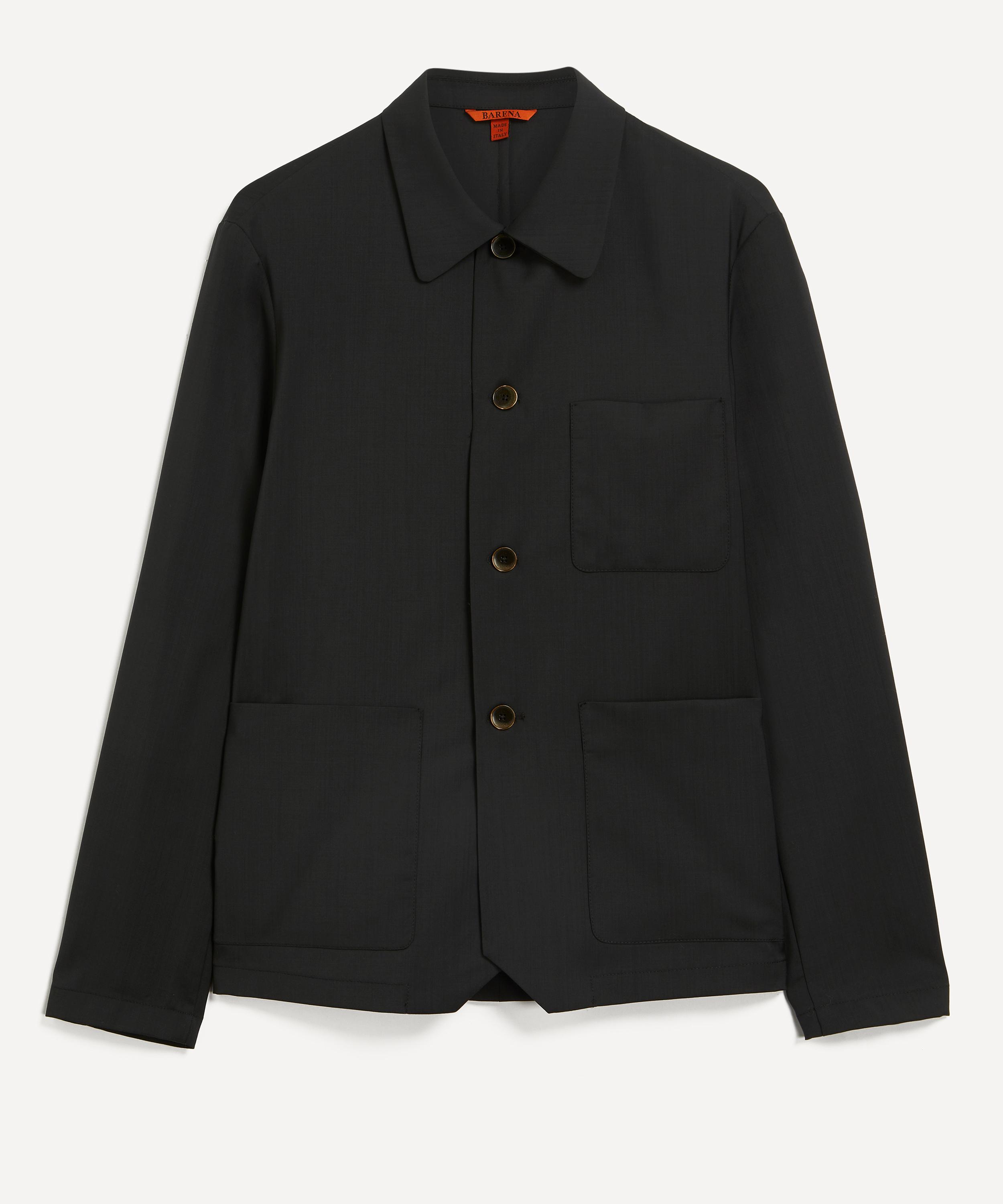 BARENA VENEZIA BARENA MENS VISAL WOOL OVERSHIRT 