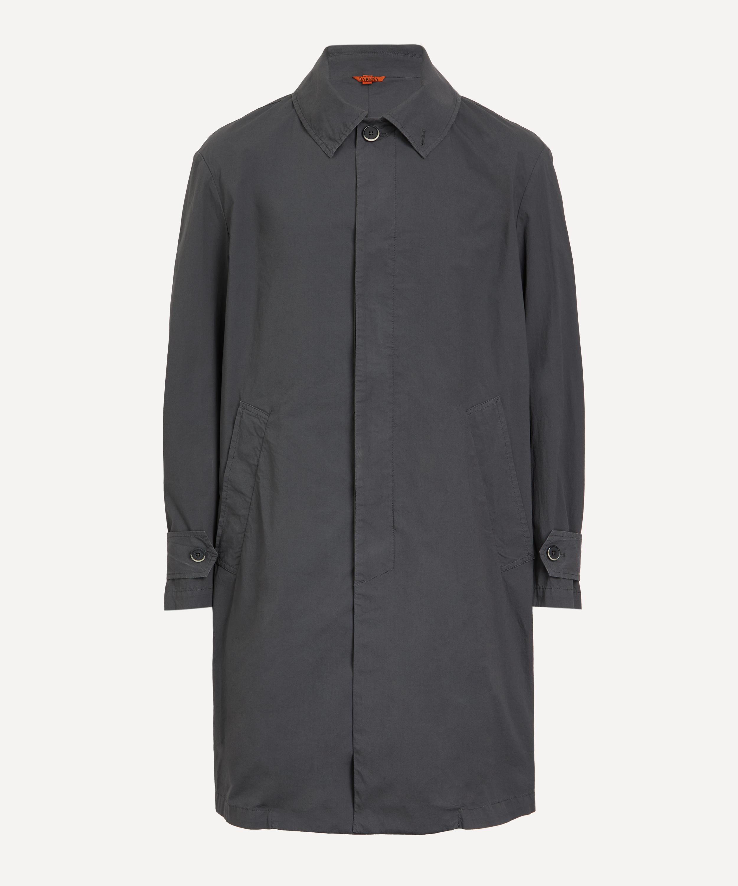 BARENA VENEZIA BARENA MENS ARIATA PAVION PIOMBO COAT 