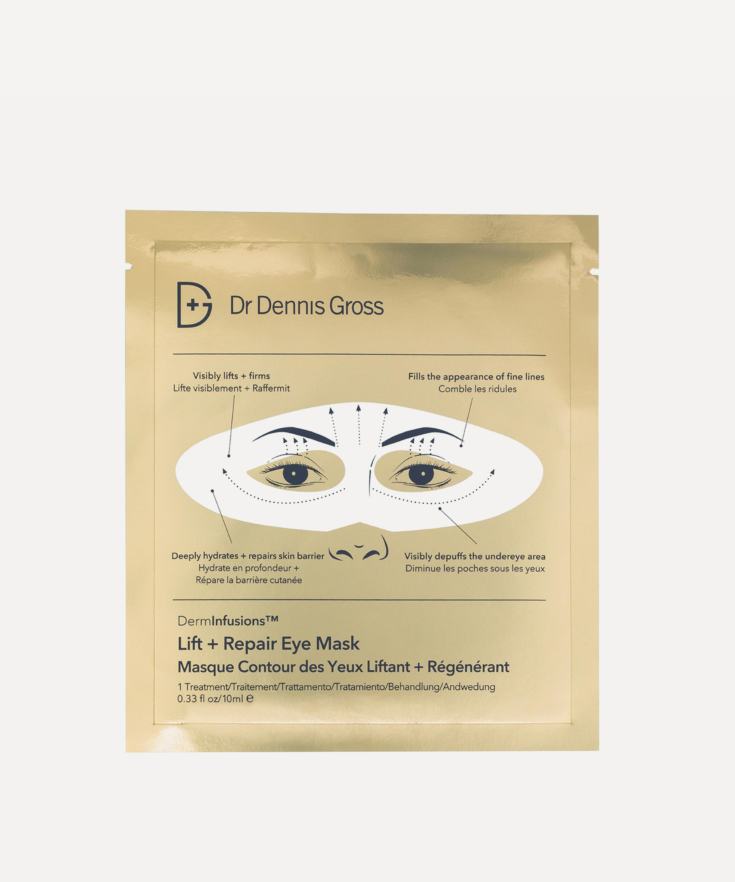DR DENNIS GROSS SKINCARE DR. DENNIS GROSS SKINCARE DERMINFUSIONS LIFT AND REPAIR EYE MASK 