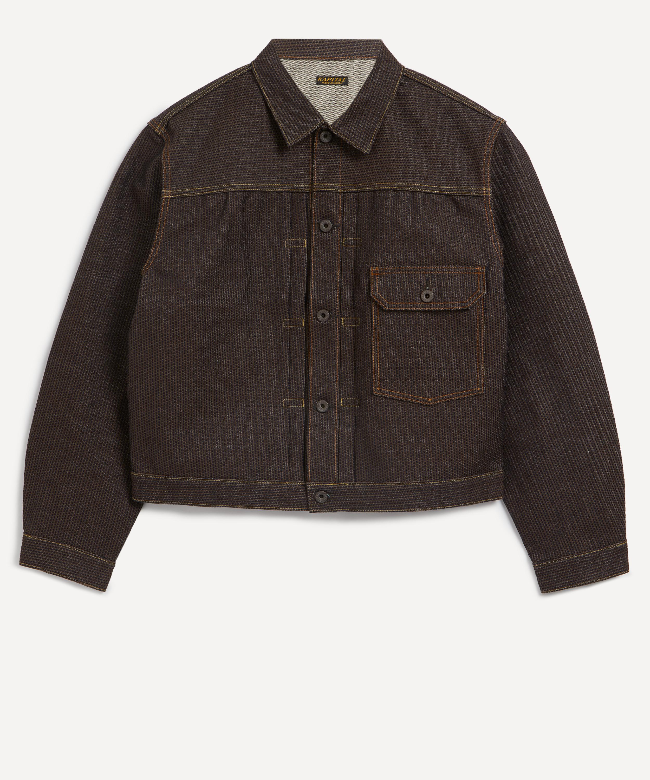 Shop Kapital Mens Century Denim 1st Jacket