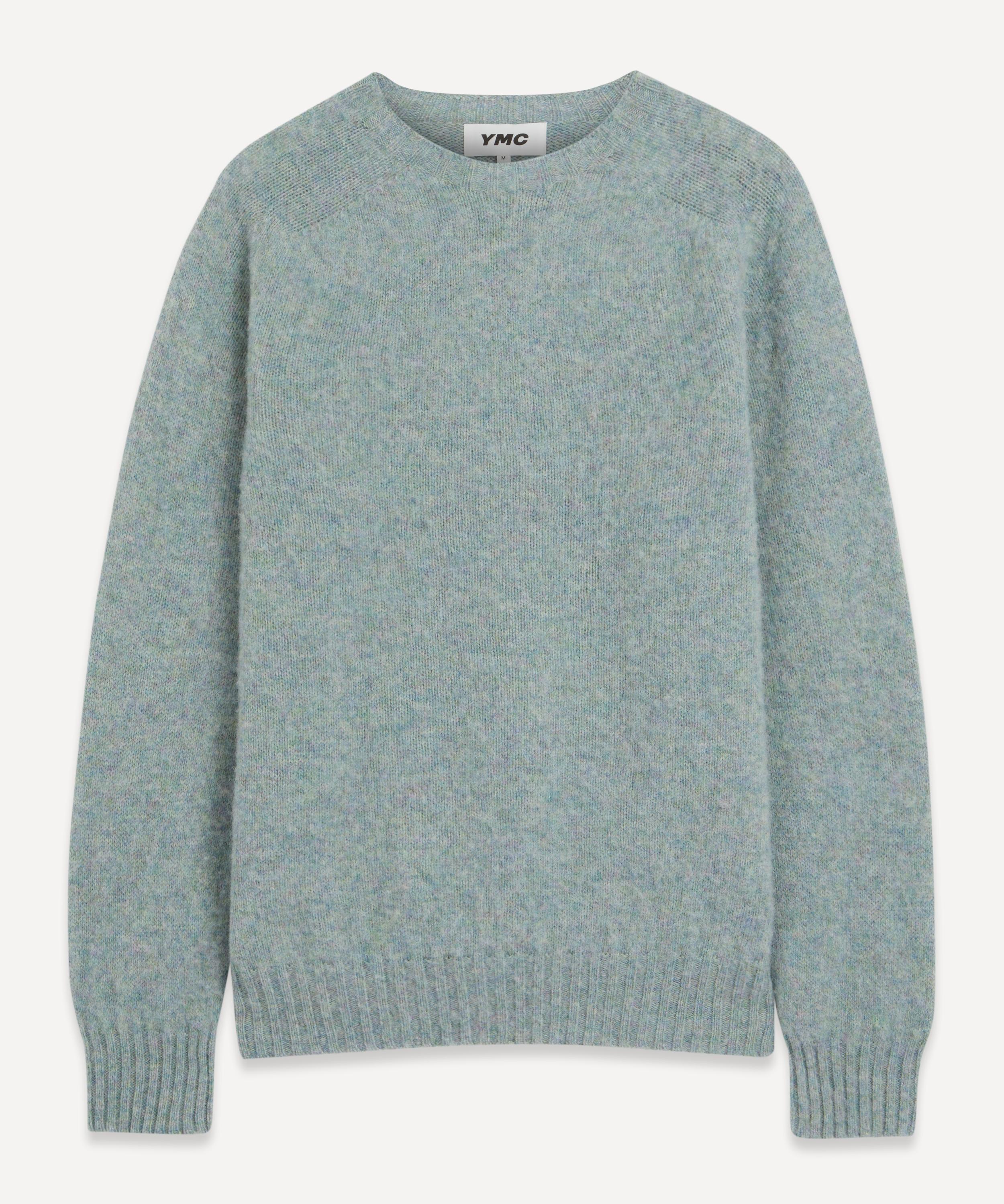 Ymc You Must Create Ymc Mens Suedehead Crew-neck Jumper