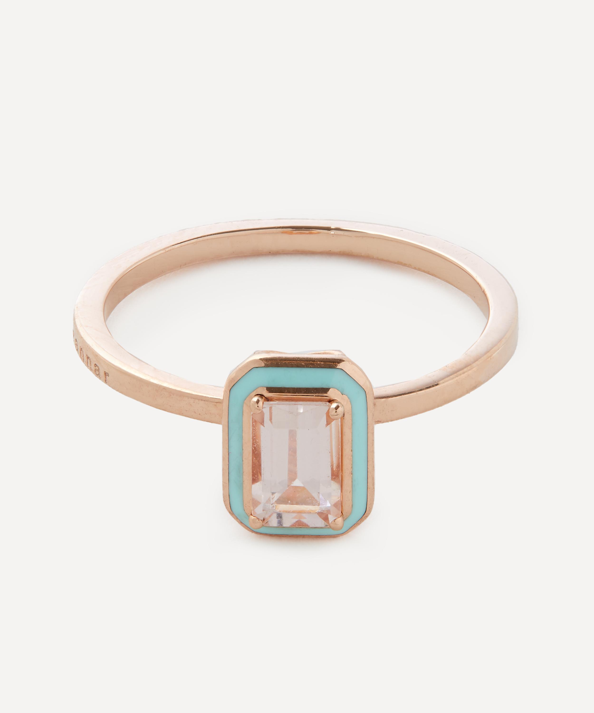 Shop Selim Mouzannar 18ct Rose Gold Mina Morganite Ring