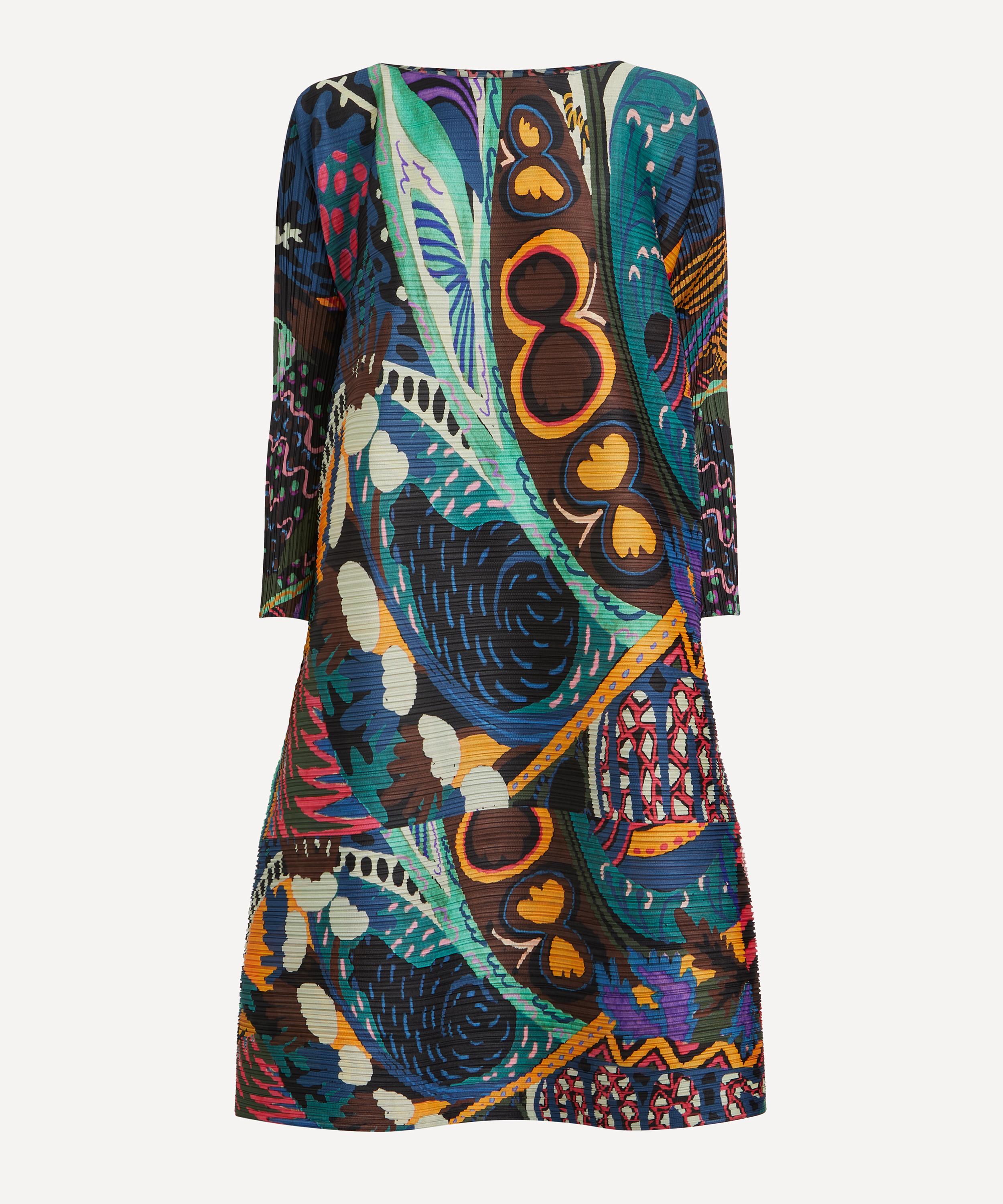 Issey Miyake Pleats Please  Women's Snowrunner Pleated Midi-dress