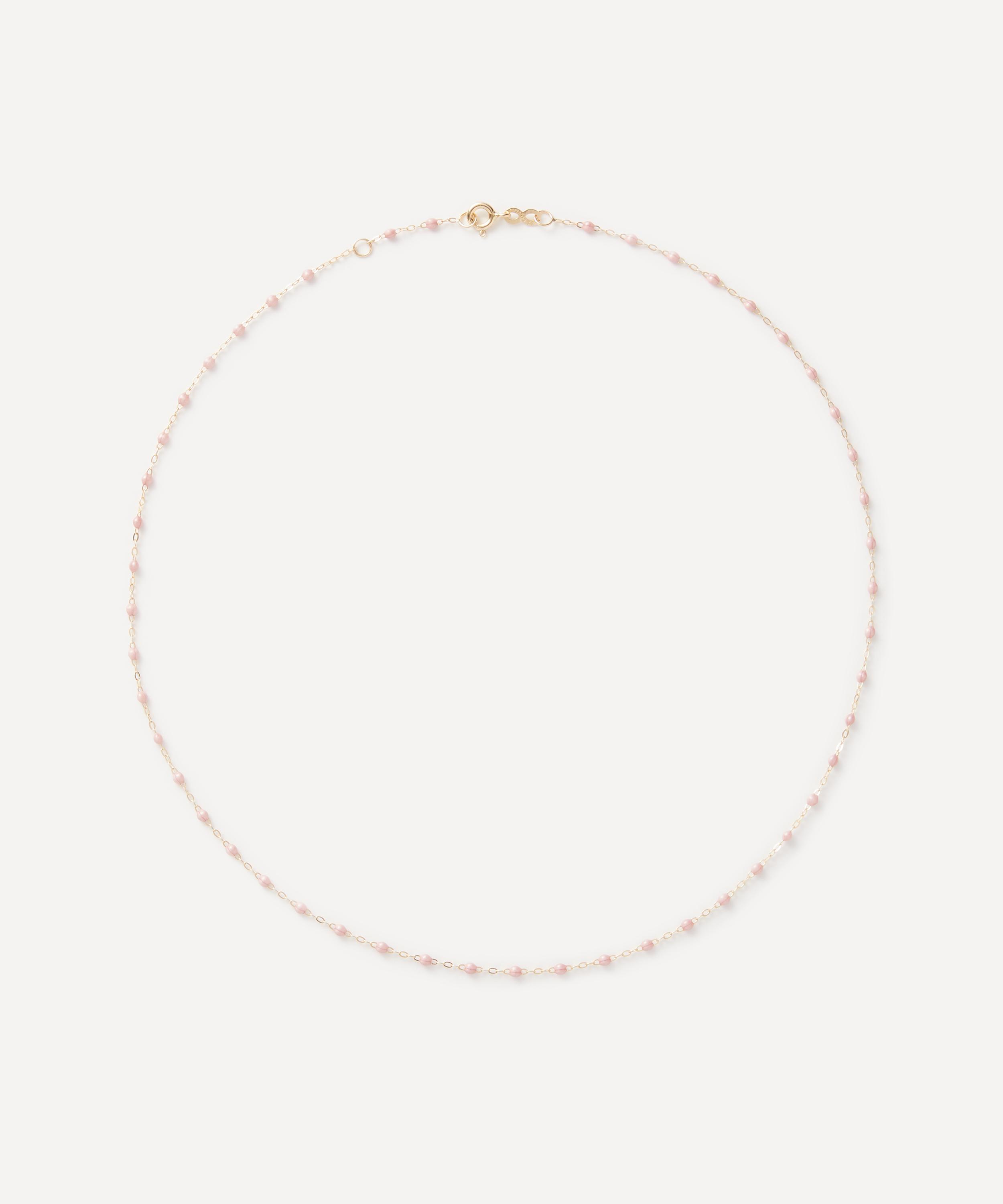Gigi Clozeau 18ct Gold Classic Gigi Resin Bead Necklace