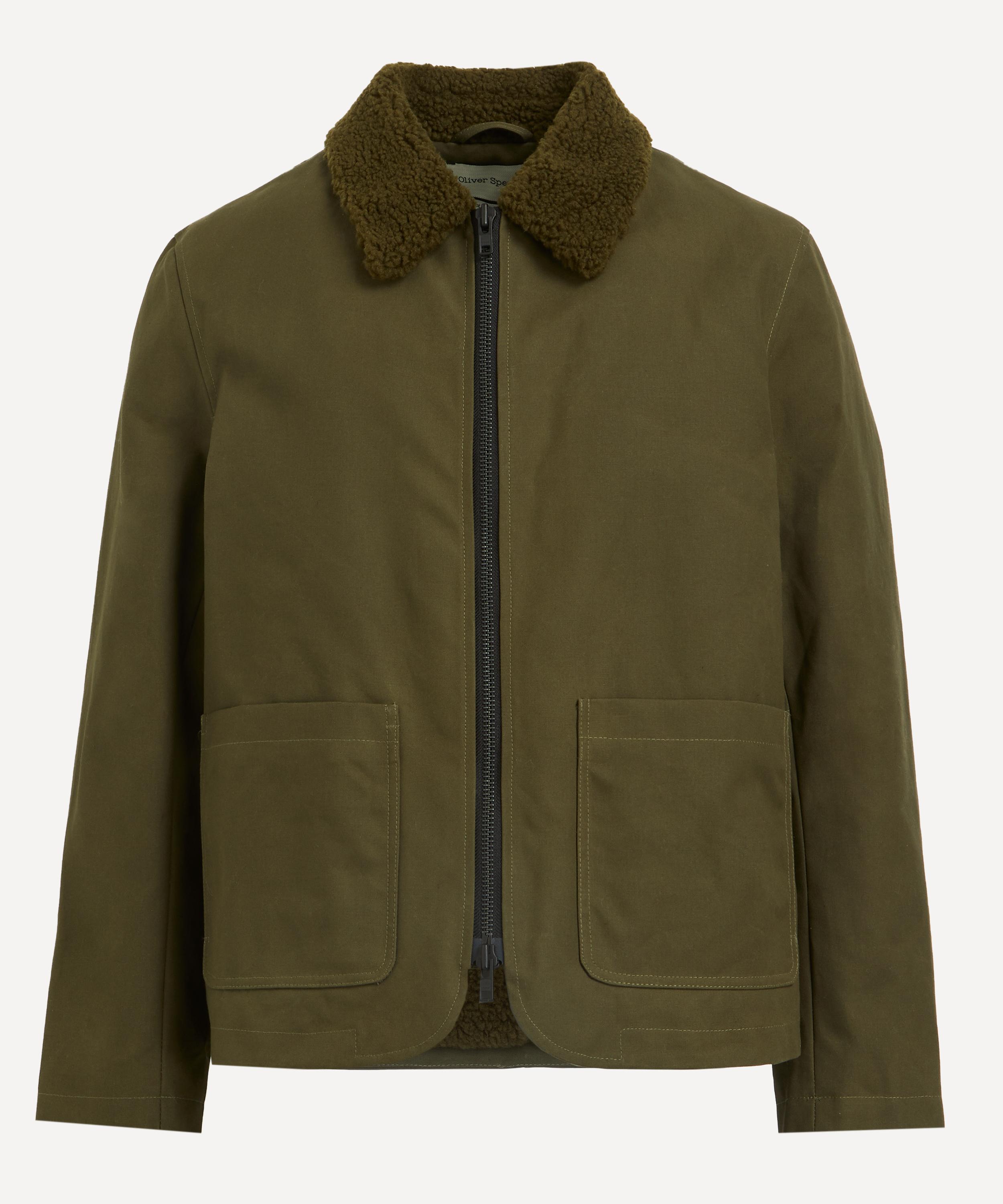 Oliver Spencer Mens Lambeth Bartwell Canvas Jacket