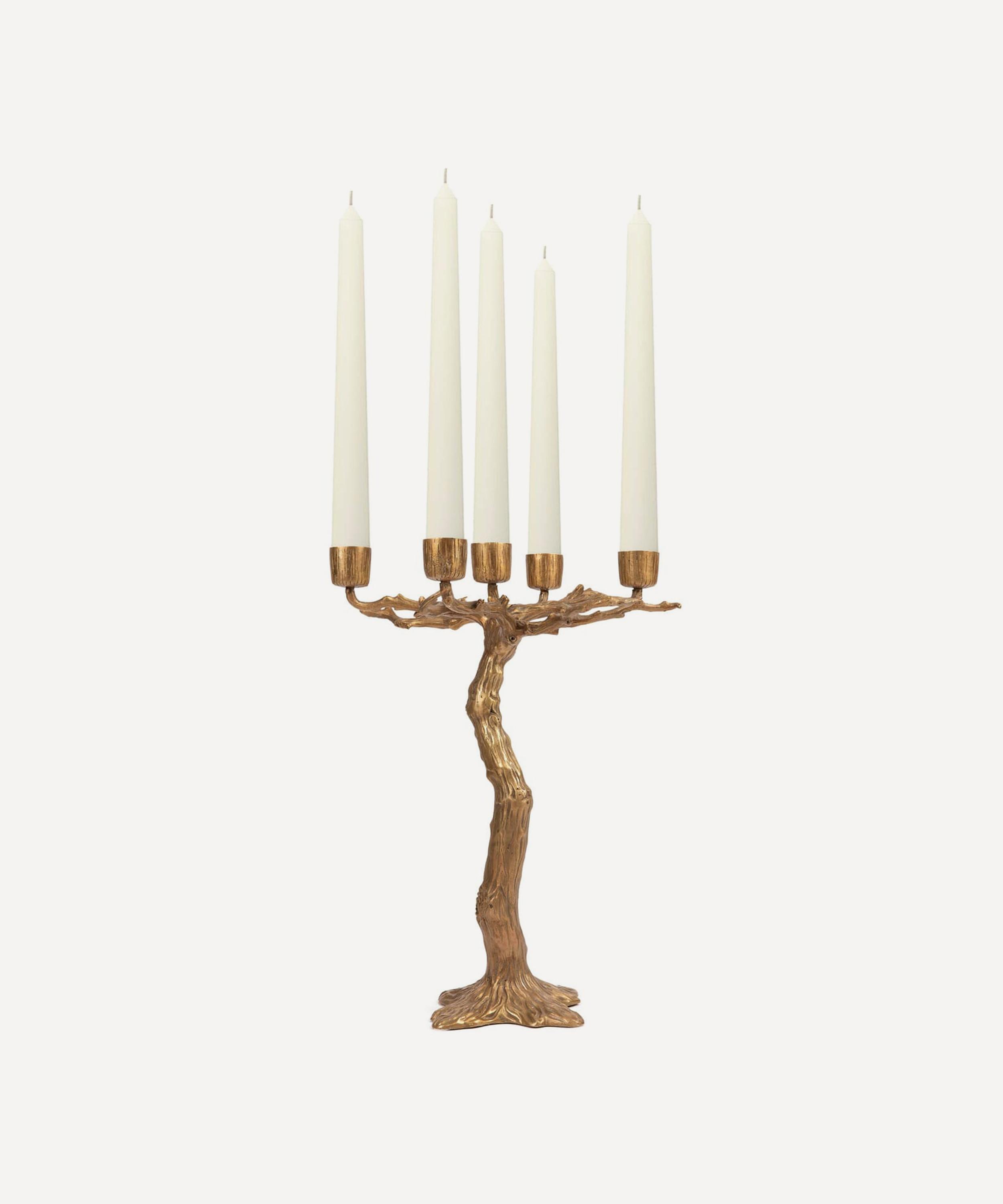 House Of Hackney Quercus Brass Candelabra