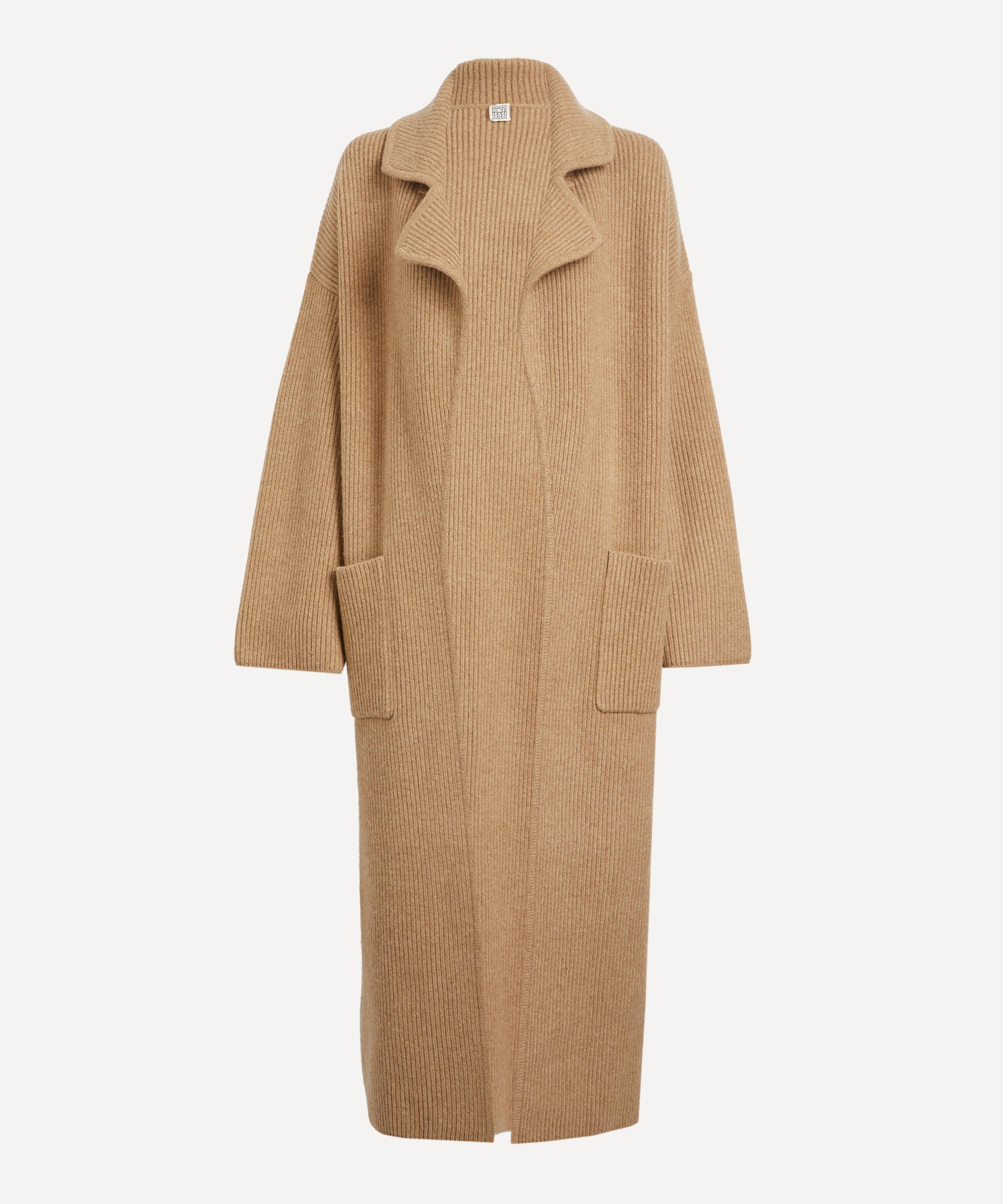 Totême Toteme Women's Rib Knit Cardigan Coat